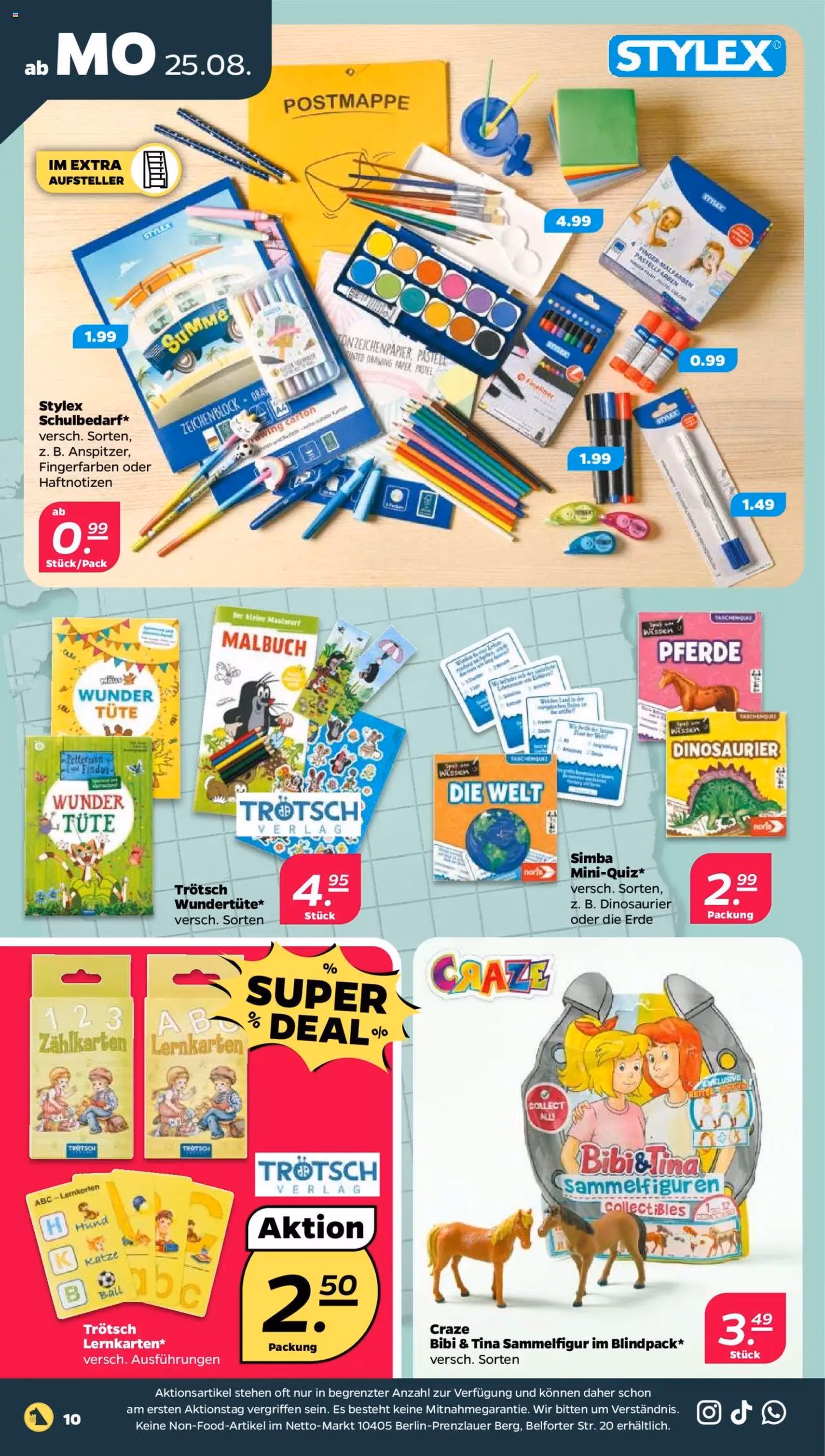 Netto Prospekt - Gültiger Prospekt ab 25.08.2025, Seite 10 von insgesamt 30 Netto Prospekt - Gültiger Prospekt ab 25.08.2025, Seite 10 von insgesamt 30