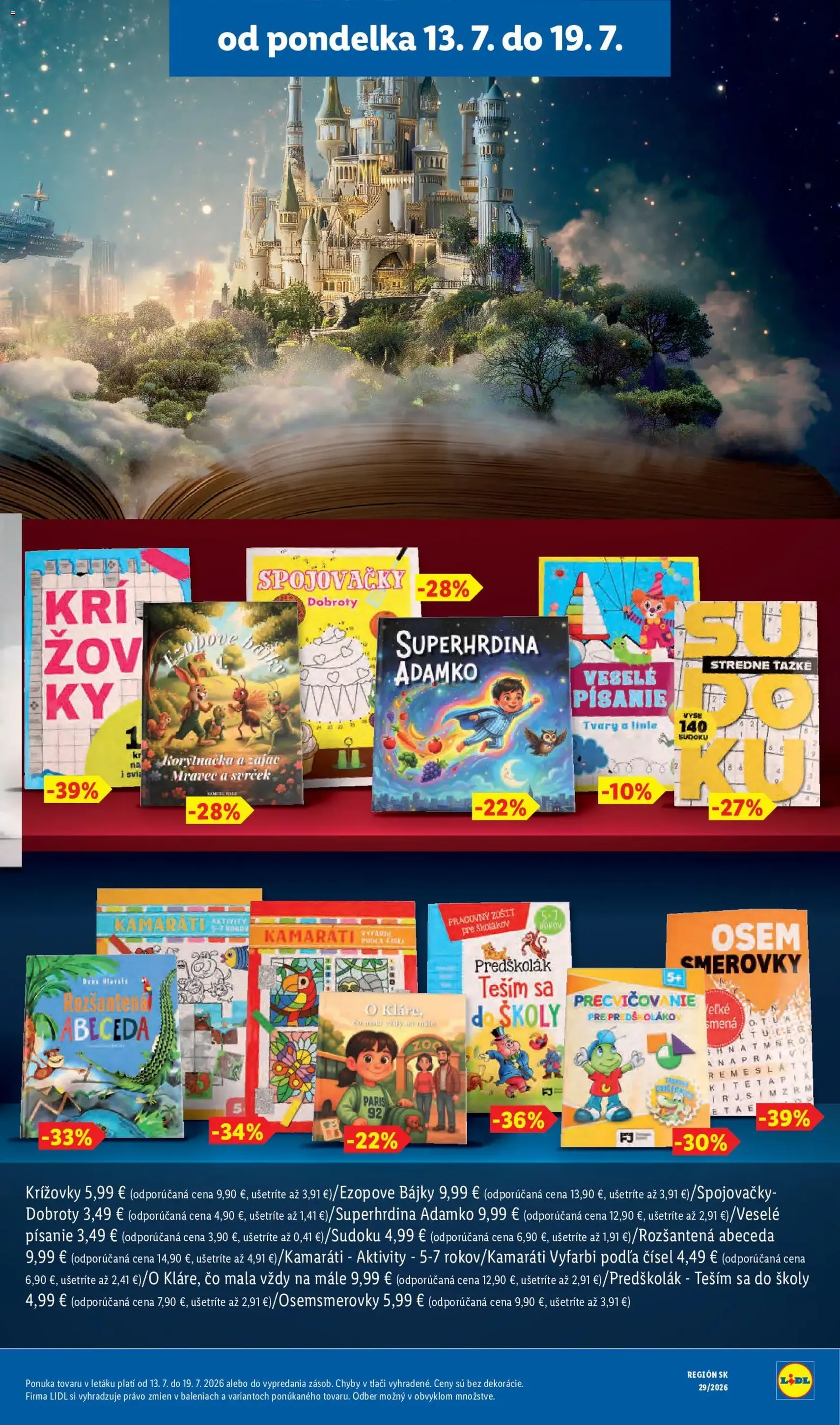 Lidl leták - platný leták od 13.07.2026 strana 39 z 94