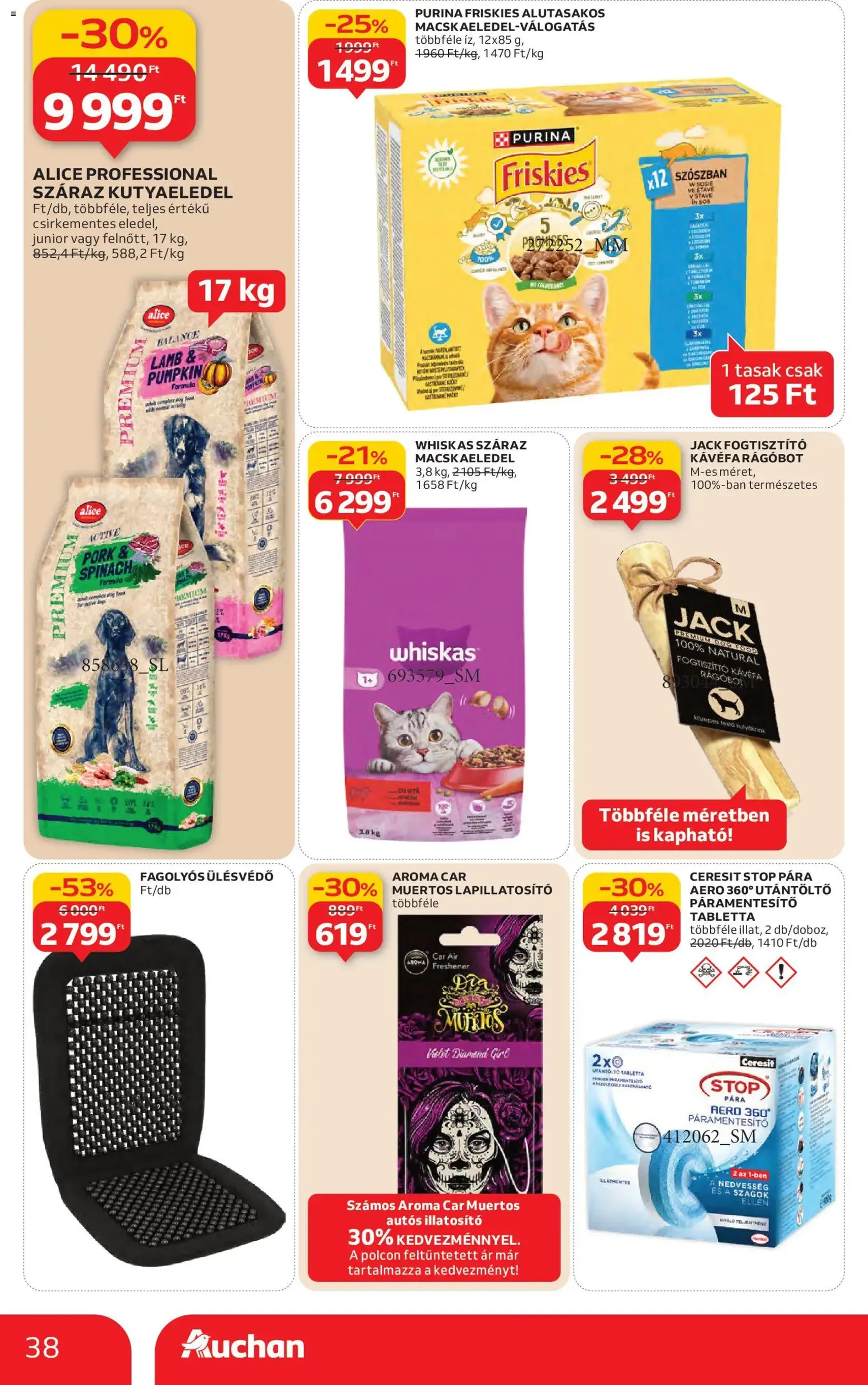 Auchan Akciós újság - 2026.01.22. érvényes szórólap 38 oldal 44 oldalból