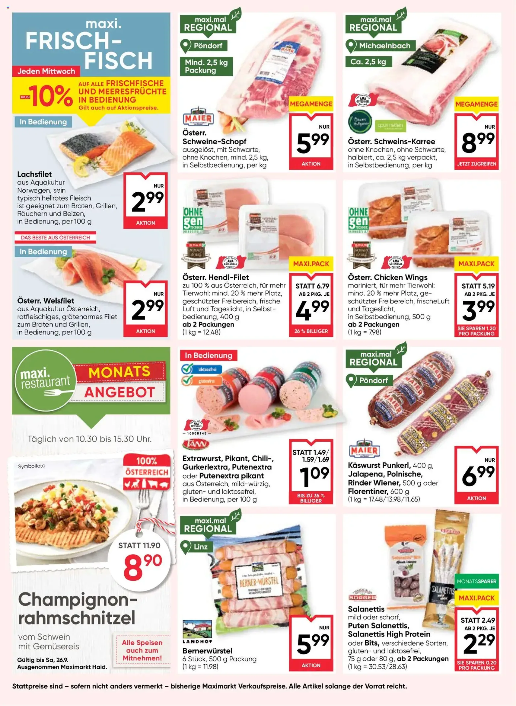 Maximarkt Flugblatt - Gültiger Prospekt ab 03.09.2026, Seite 8 von insgesamt 24