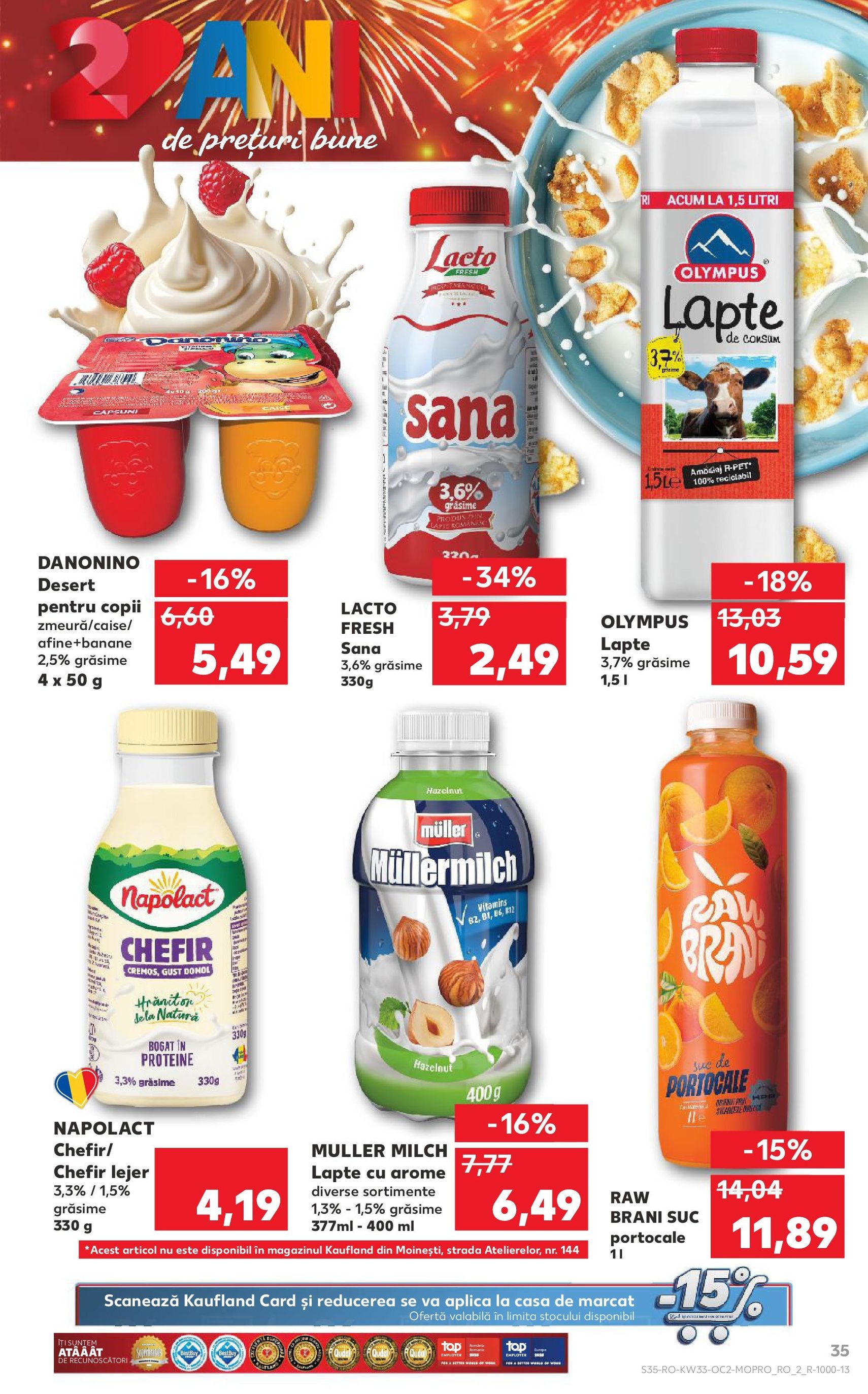 Catalog Kaufland - București - cataloage valabile începând cu 13.08.2025 pagina 35 din 66 Catalog Kaufland - București - cataloage valabile începând cu 13.08.2025 pagina 35 din 66