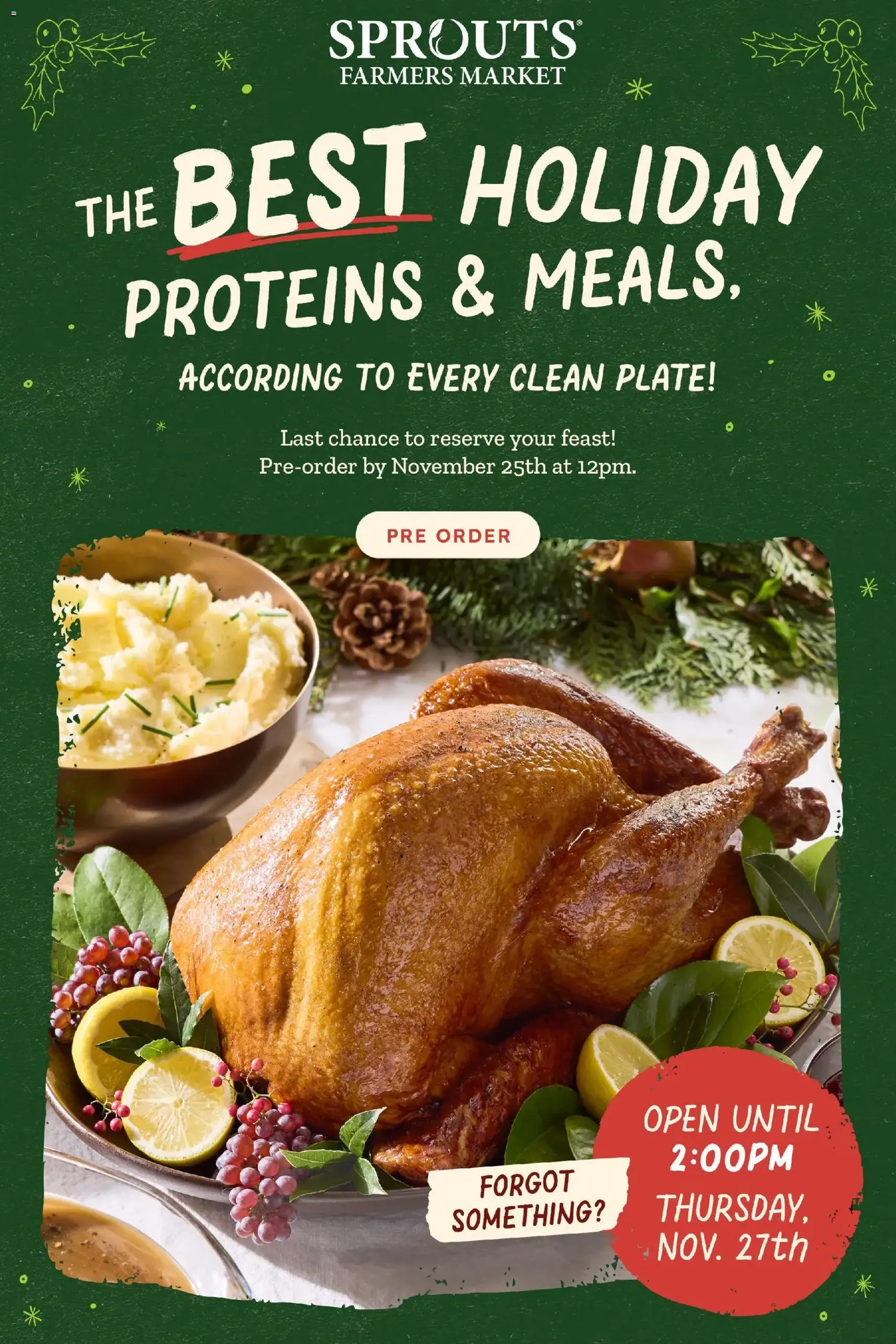 Sprouts Weekly Ad - valid flyer from 11/19/2025, page 1 of 12