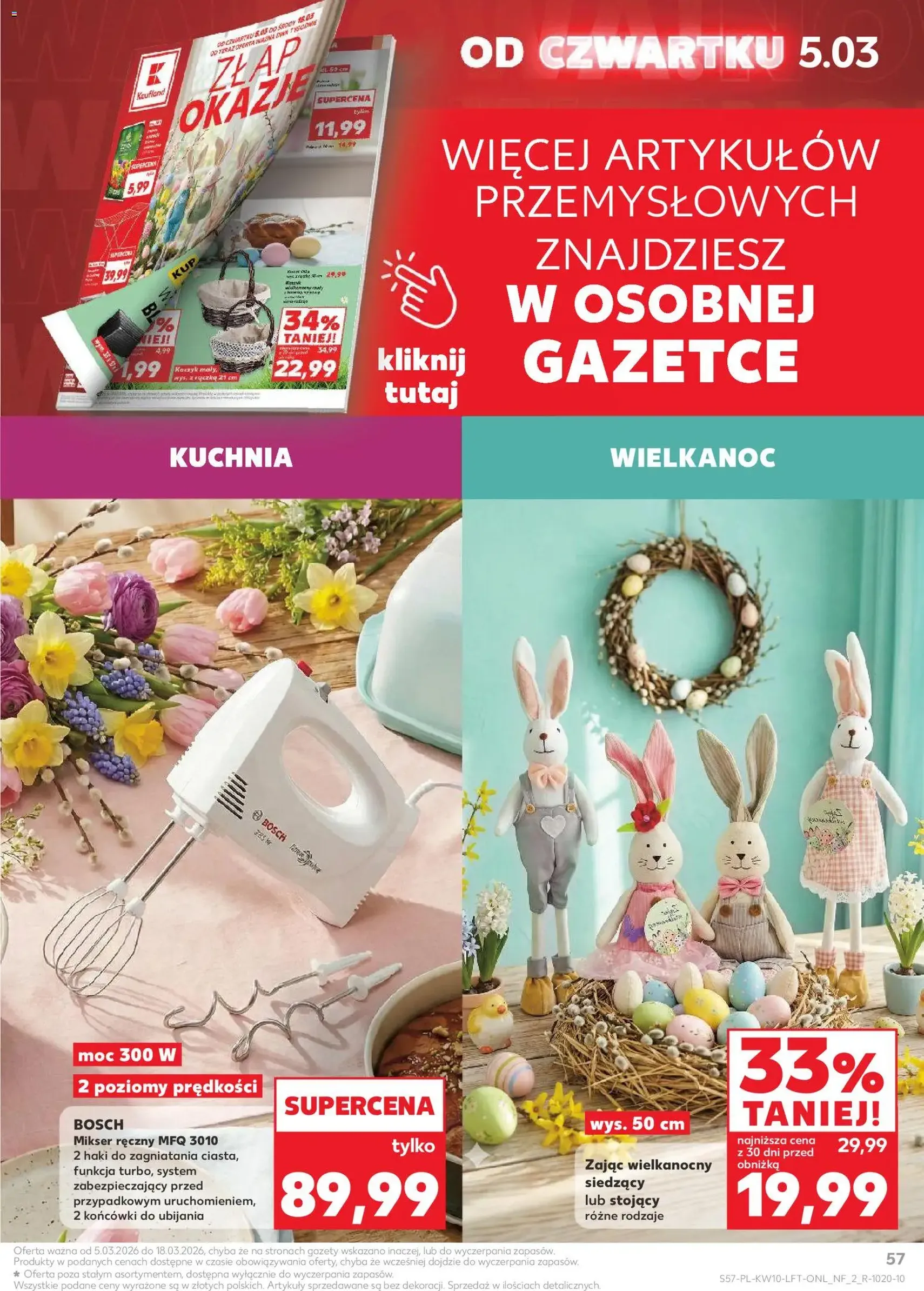 Kaufland gazetka - ważny gazetka od 05.03.2026 strona 57 z 58