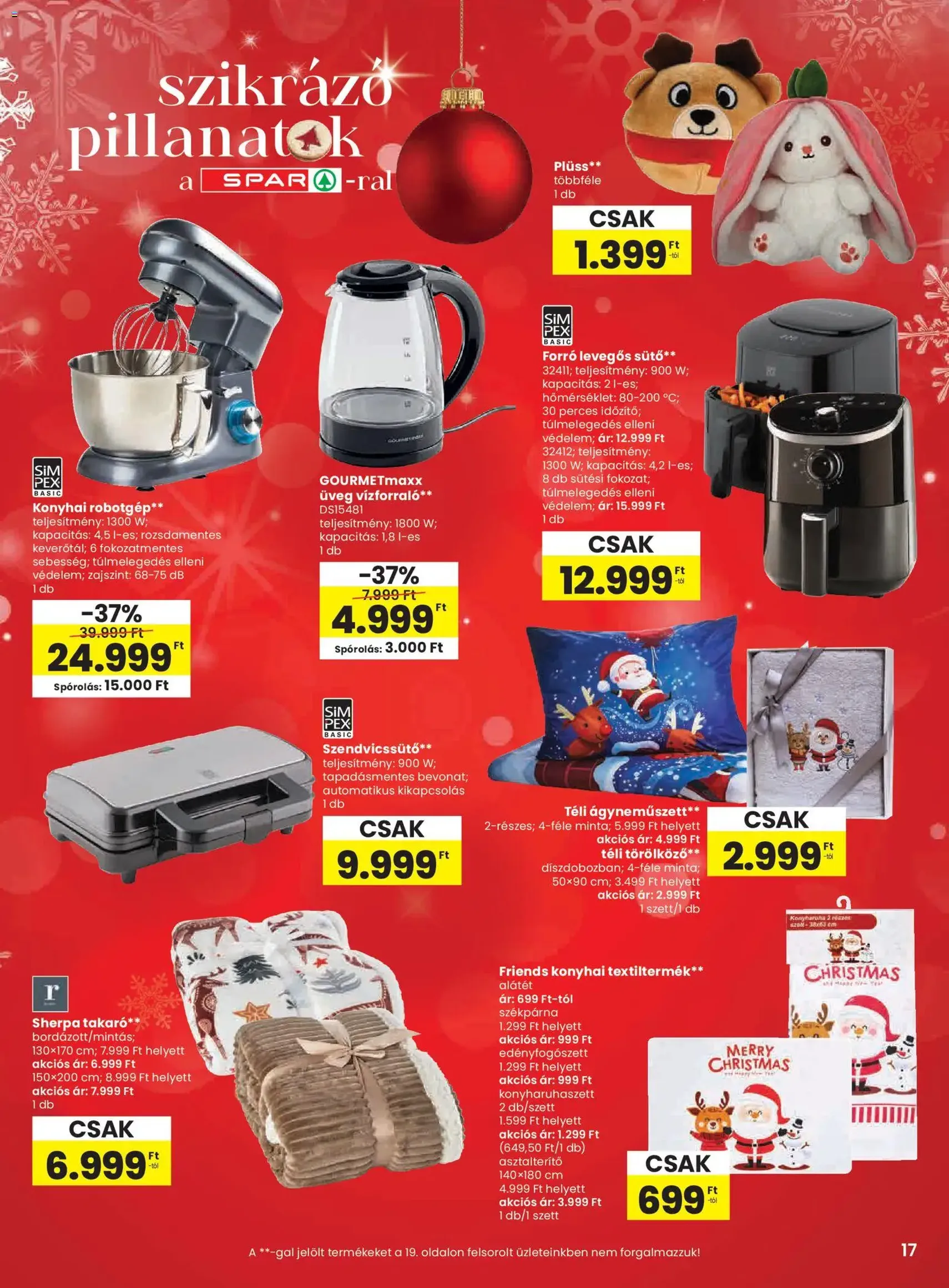 Spar Black Friday - 2025.11.20. érvényes szórólap 17 oldal 20 oldalból