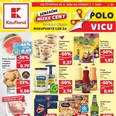 Kaufland leták - náhľad letáku platný od 25.06.2026
