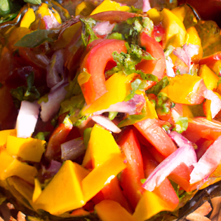 Recipe preview Homemade Tropical Fresh Mango Salsa