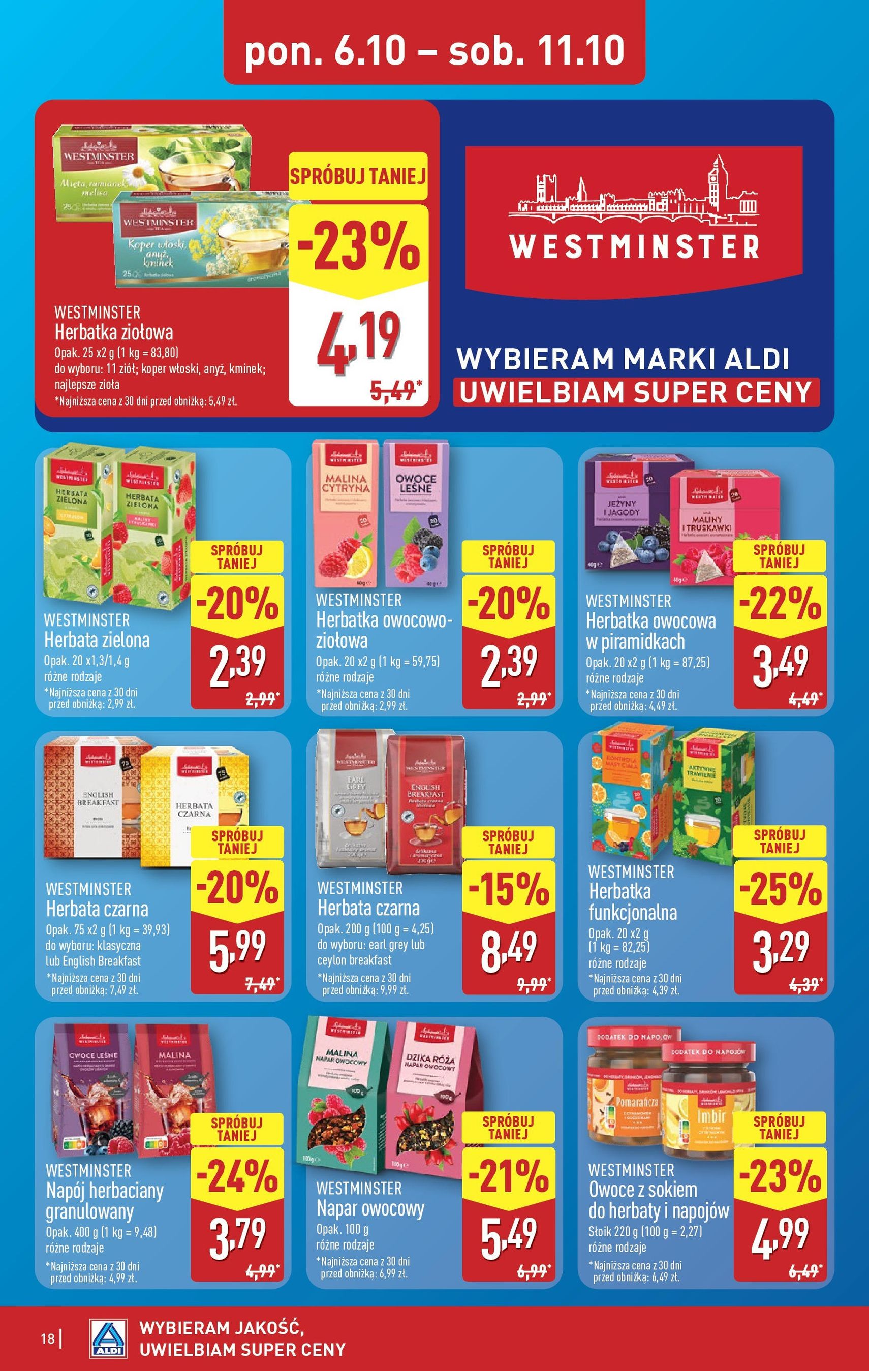 Aldi Gazetka - ważny gazetka od 06.10.2025 strona 18 z 40