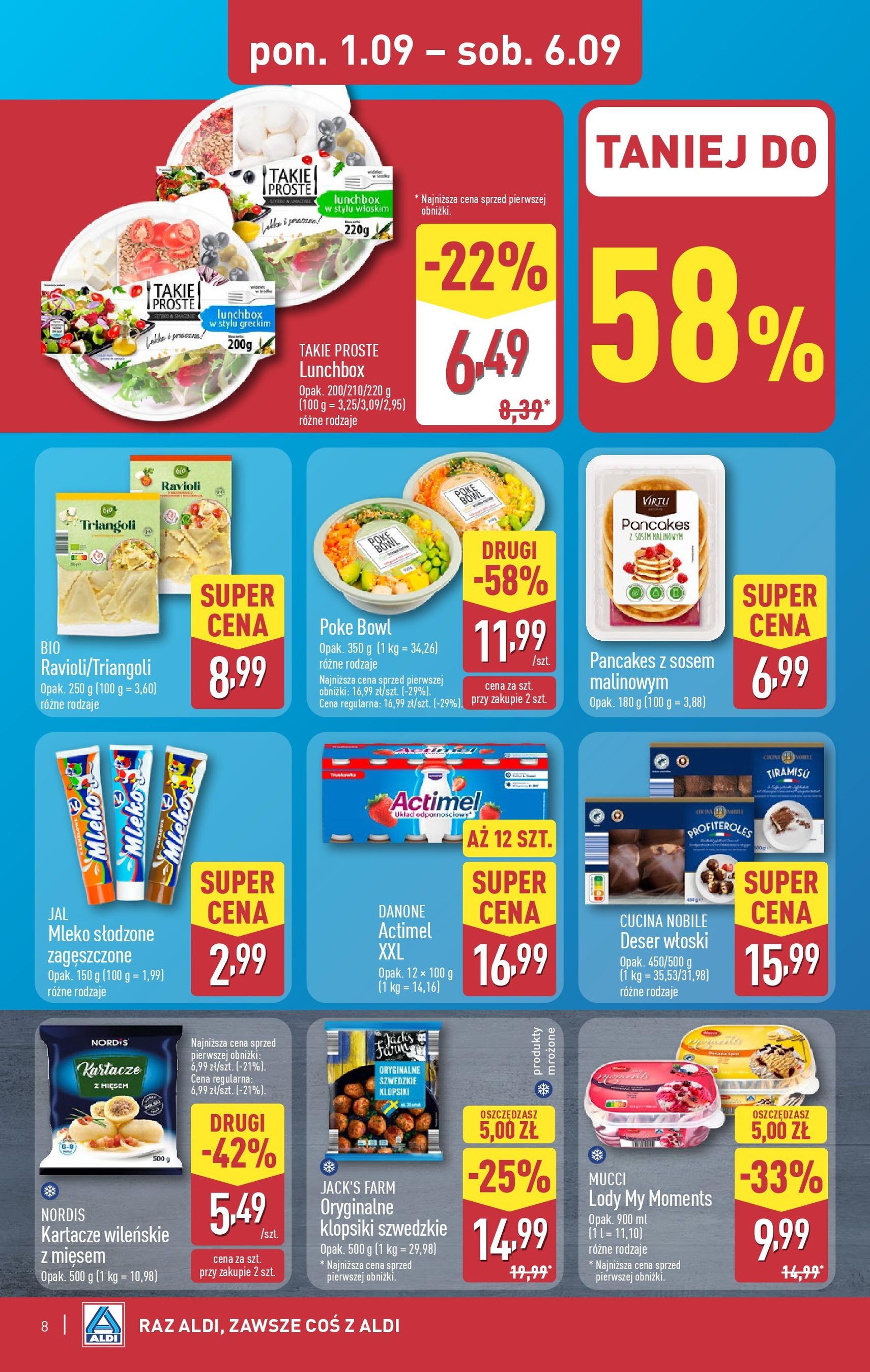 Aldi Gazetka - ważny gazetka od 01.09.2025 strona 8 z 39 Aldi Gazetka - ważny gazetka od 01.09.2025 strona 8 z 39