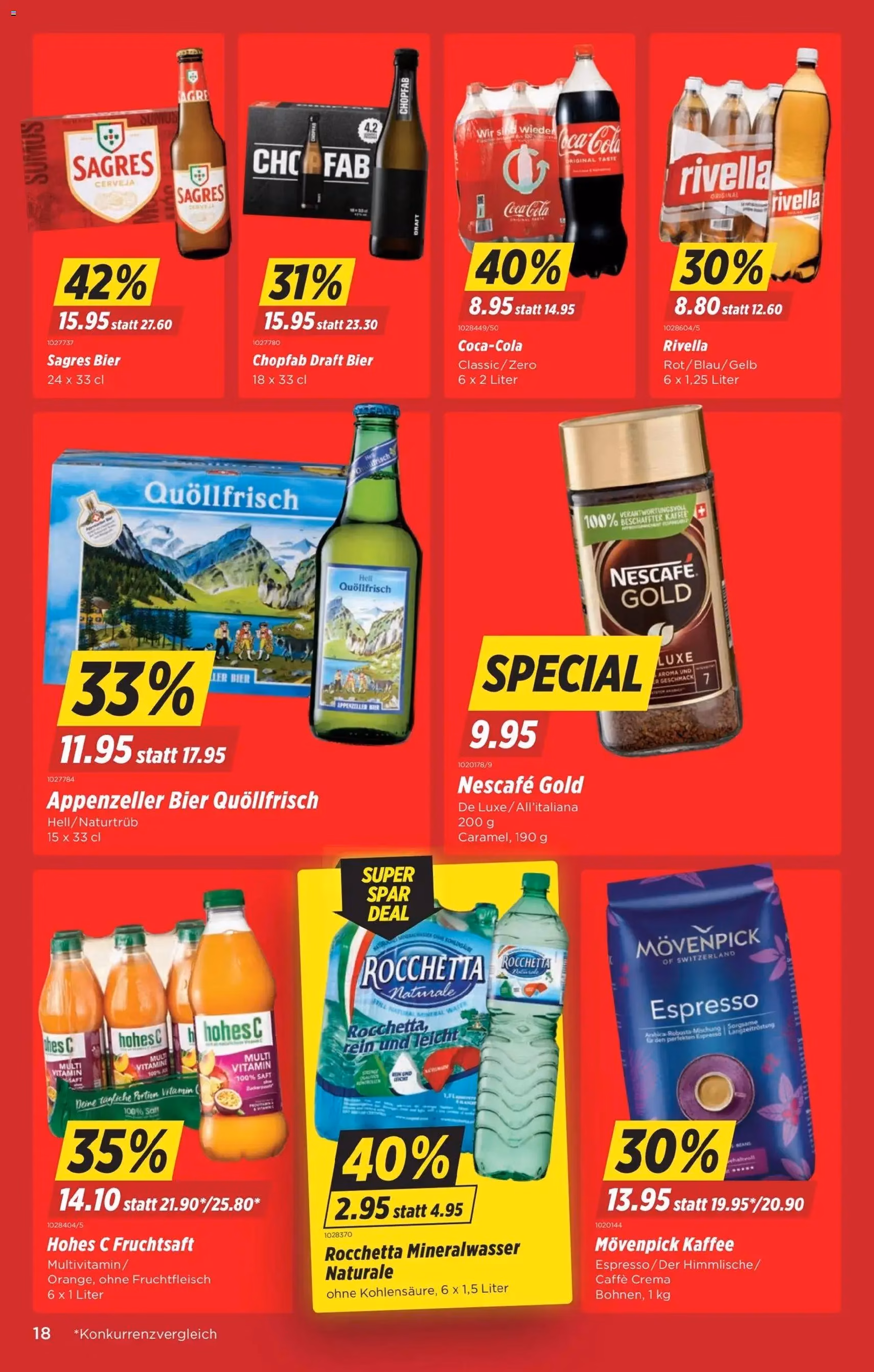 Denner Aktionen - Gültiger Prospekt ab 04.11.2025, Seite 18 von insgesamt 24