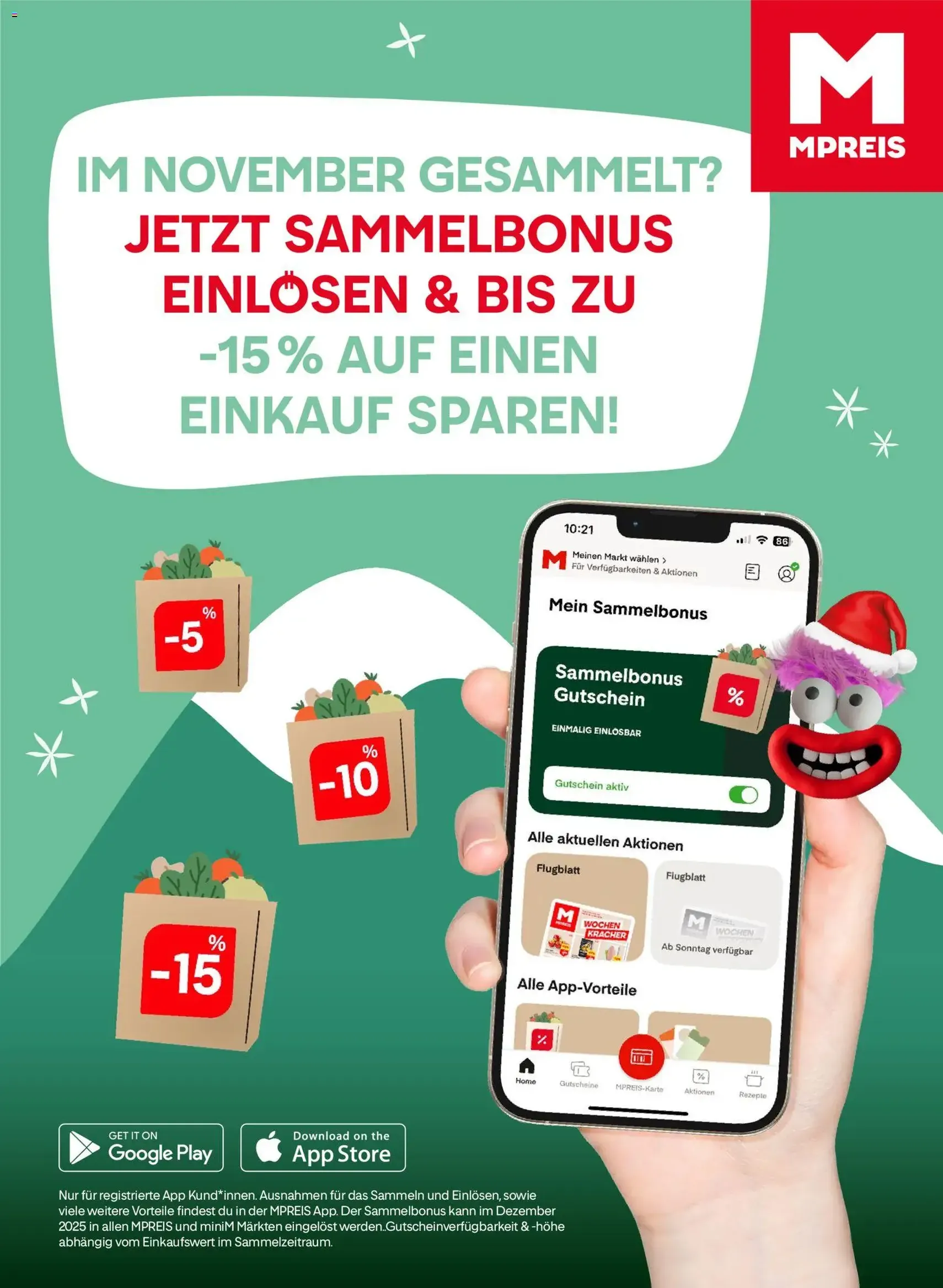 MPREIS Flugblatt - Gültiger Prospekt ab 25.12.2025, Seite 21 von insgesamt 21