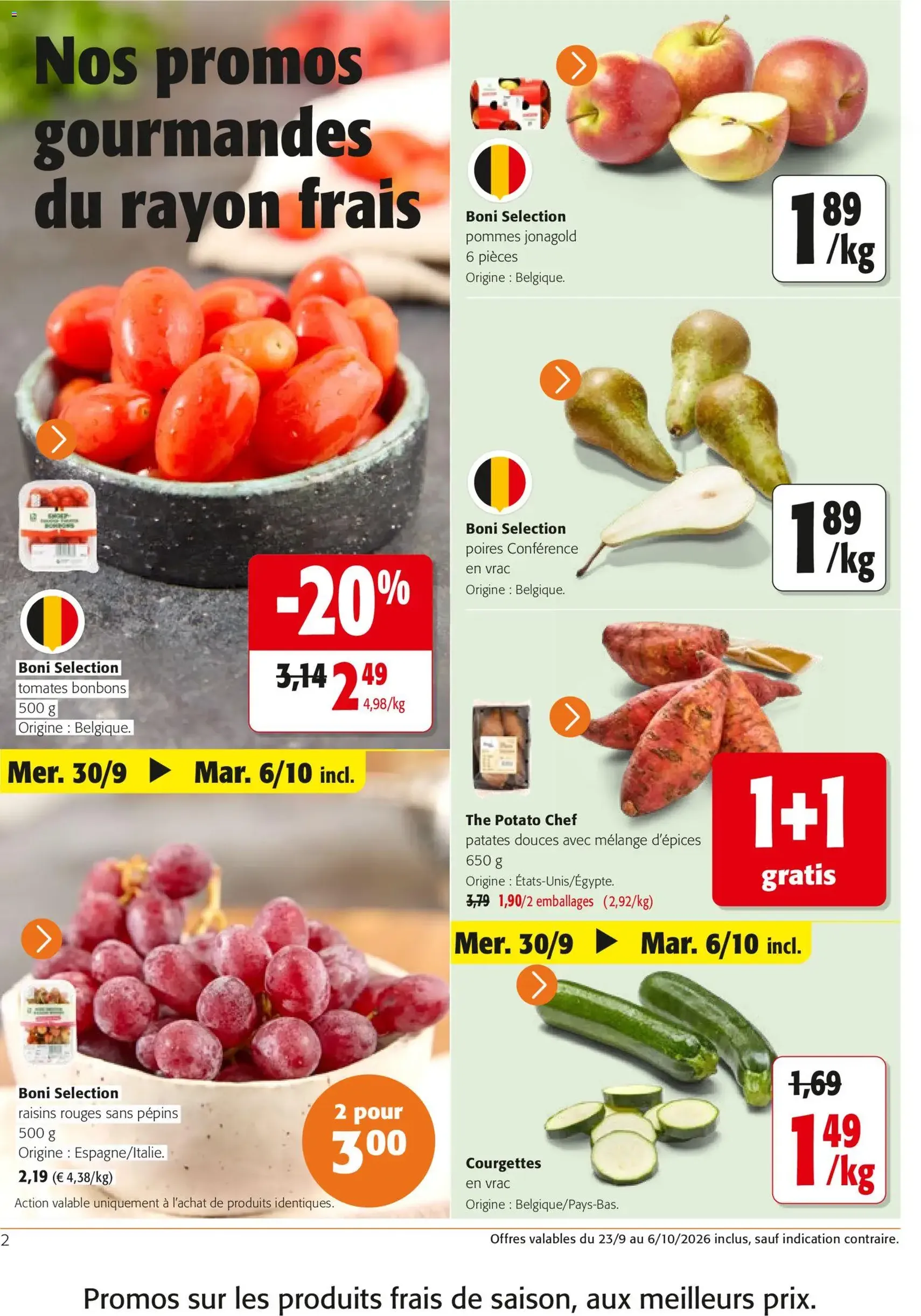 Colruyt catalogue - brochure valable à partir du 23/09/2026, page 2 sur 34