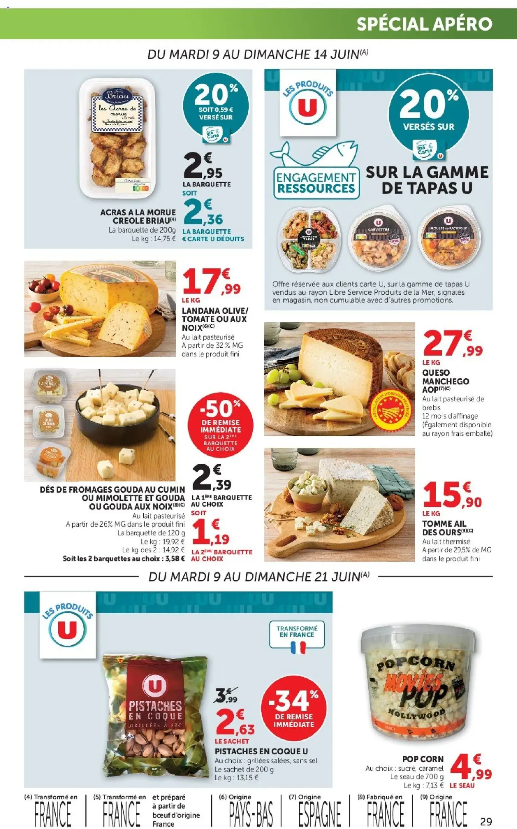 Super U - Les prix bas de la semaine - brochure valable à partir du 09/06/2026, page 29 sur 36