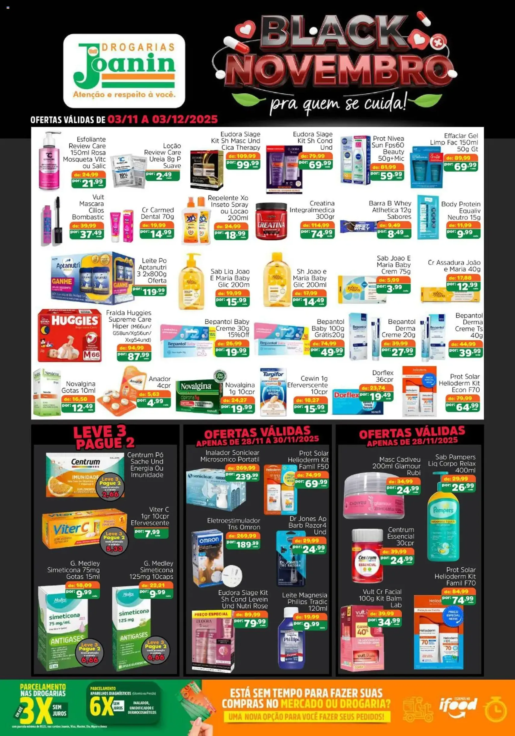 Supermercados Joanin Black Friday - folheto válido a partir de 03/11/2025 página 1 de 2