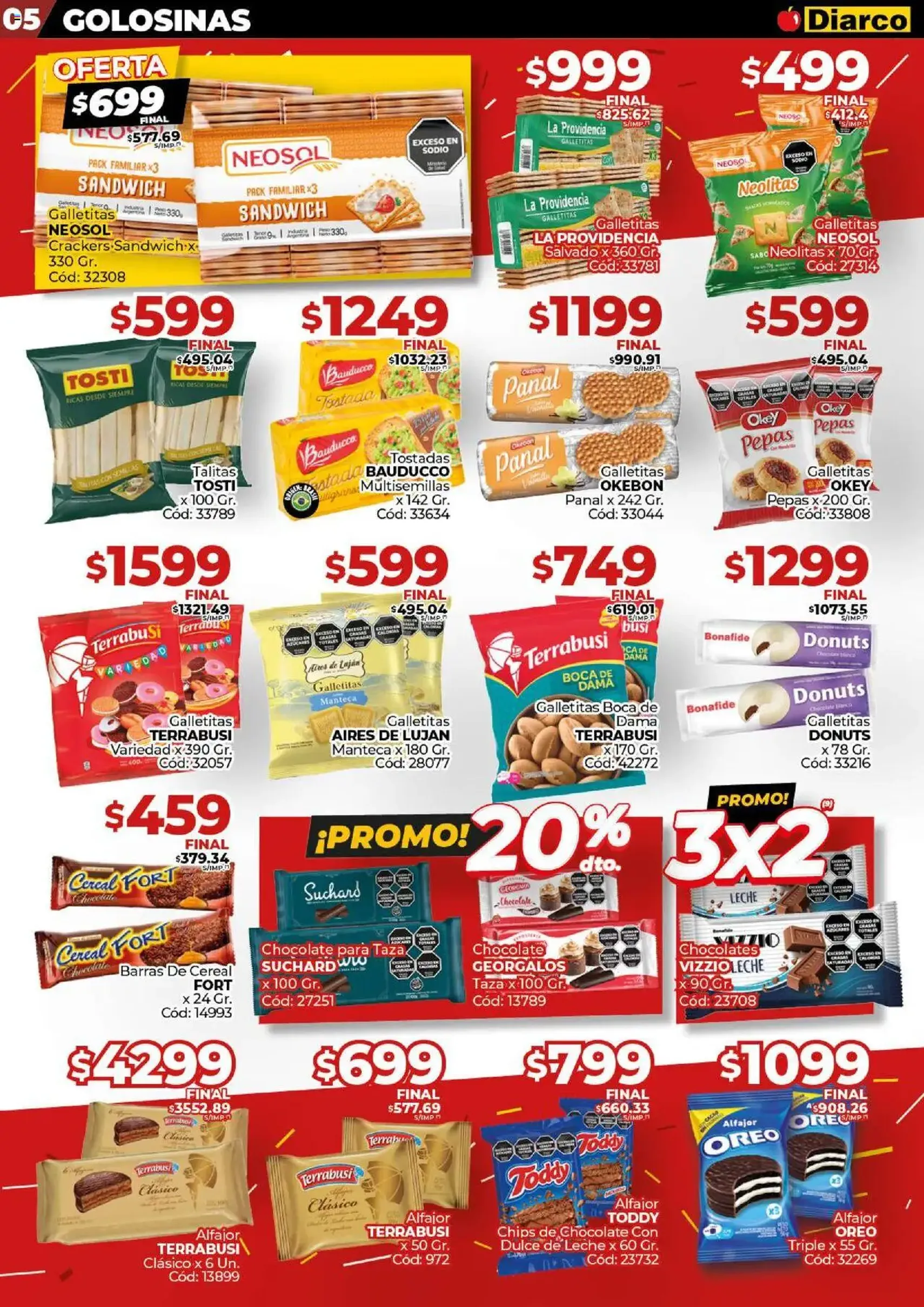 Diarco ofertas - folleto válido desde 18/08/2025 página 5 de 22 Diarco ofertas - folleto válido desde 18/08/2025 página 5 de 22