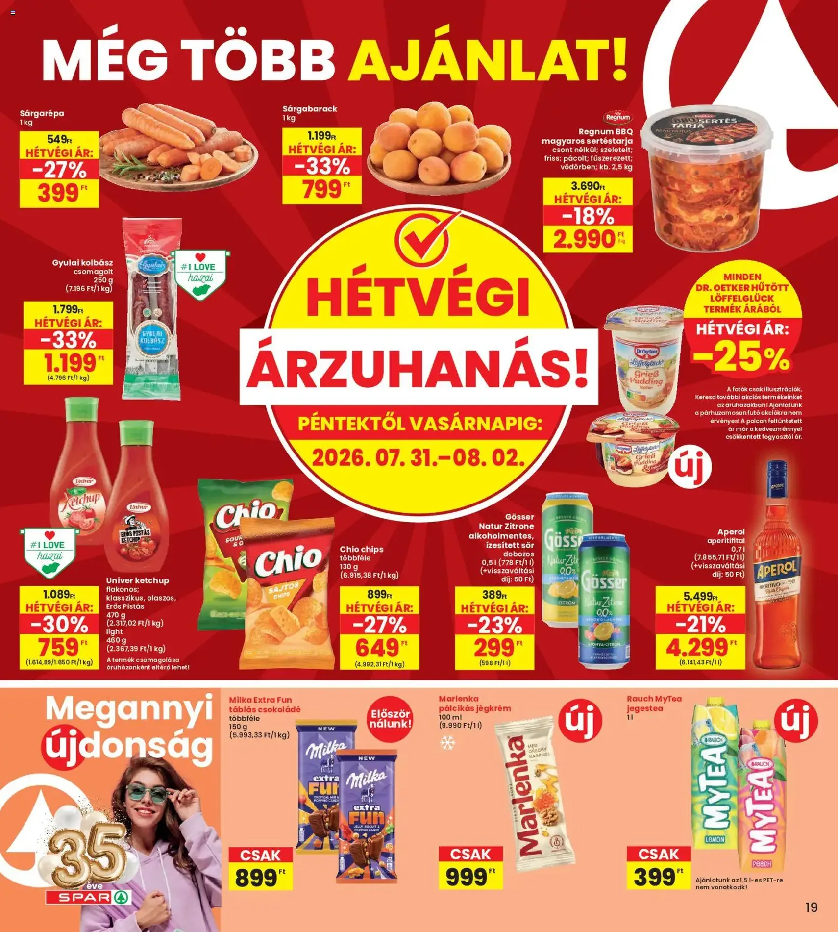Interspar akciós újság - 2026.07.30. érvényes szórólap 19 oldal 19 oldalból