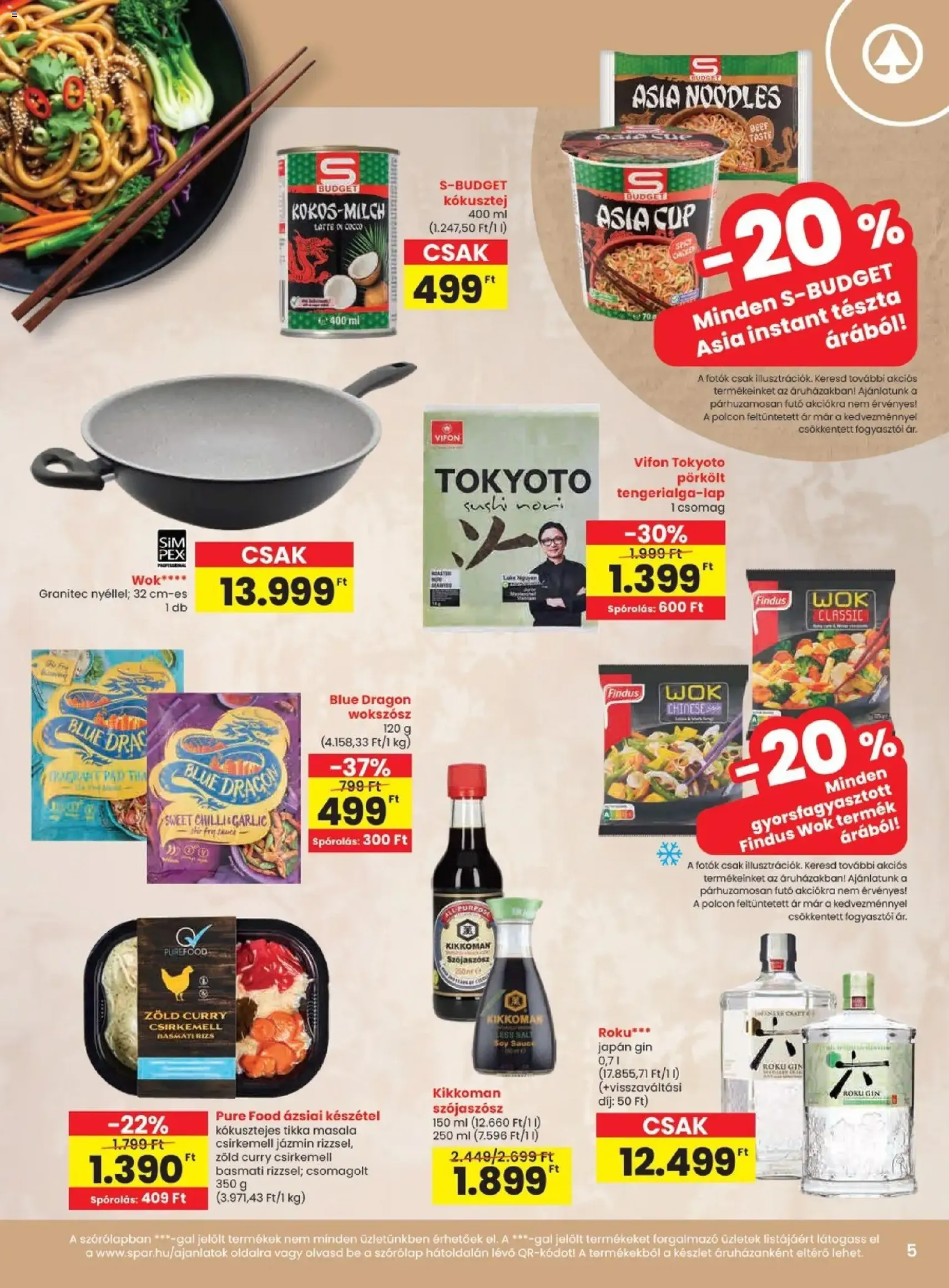 Spar akciós újság - 2026.07.09. érvényes szórólap 5 oldal 20 oldalból