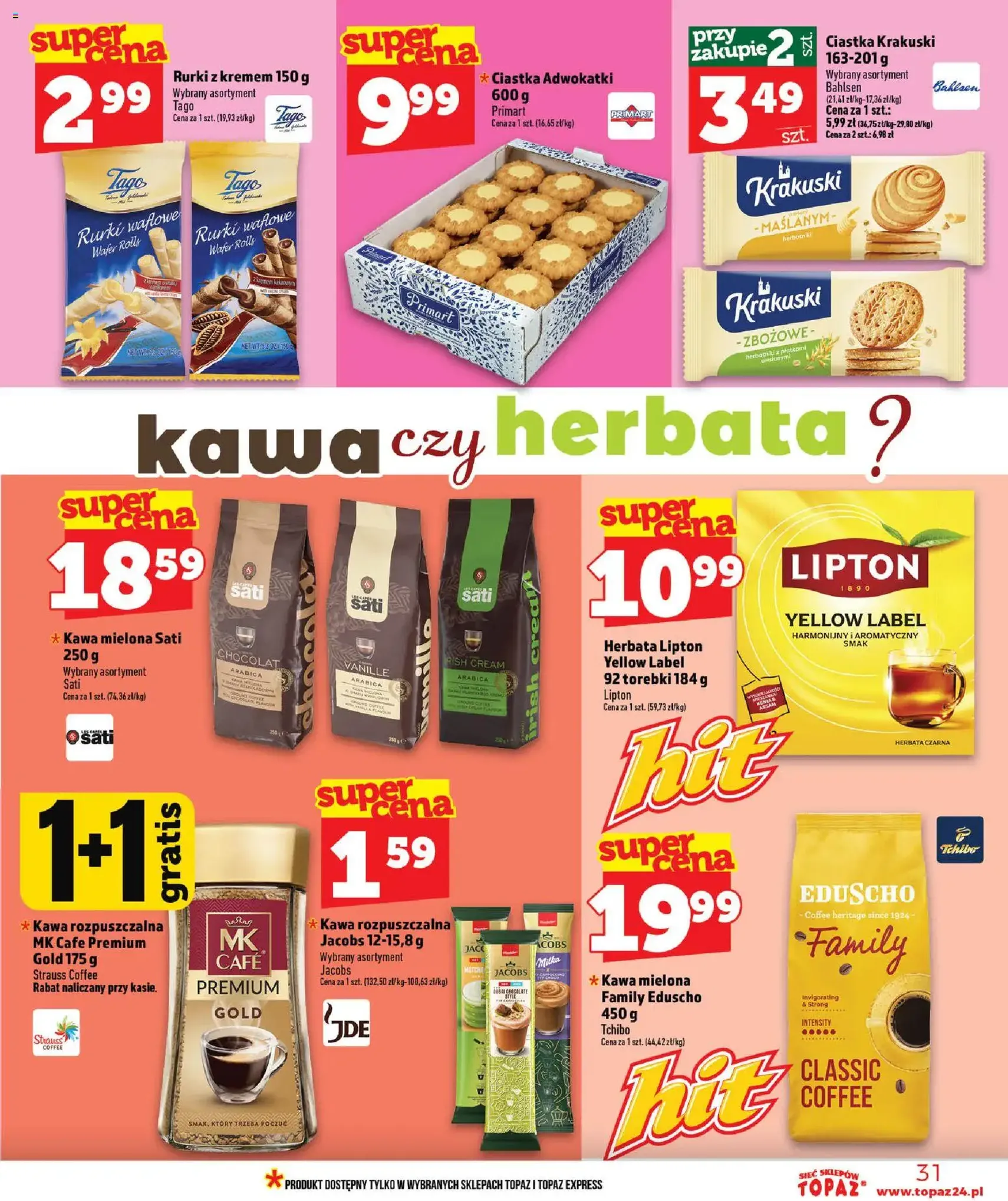 Topaz gazetka - ważny gazetka od 09.07.2026 strona 31 z 38
