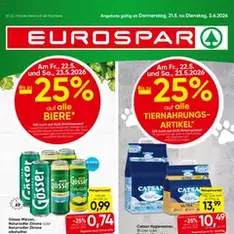 Eurospar Flugblatt - Prospekt Vorschau gültig ab 21.05.2026