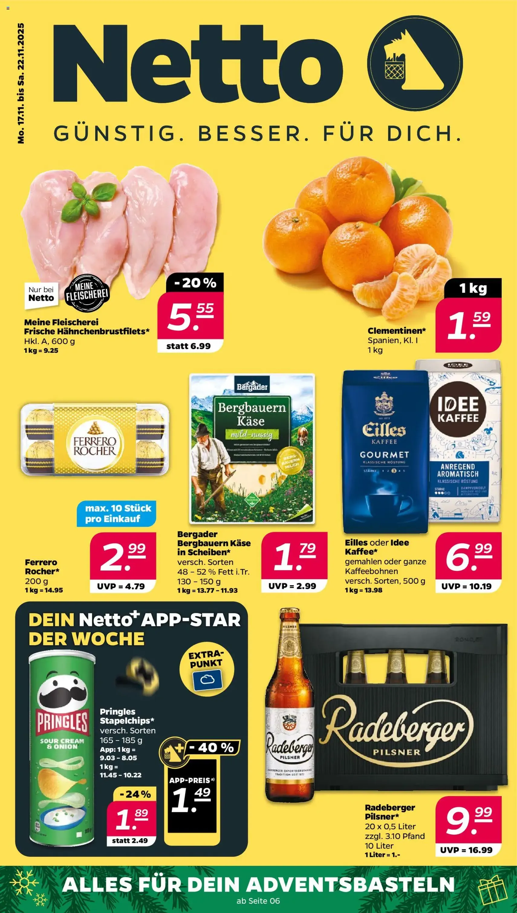 Netto Prospekt - Gültiger Prospekt ab 17.11.2025, Seite 1 von insgesamt 37