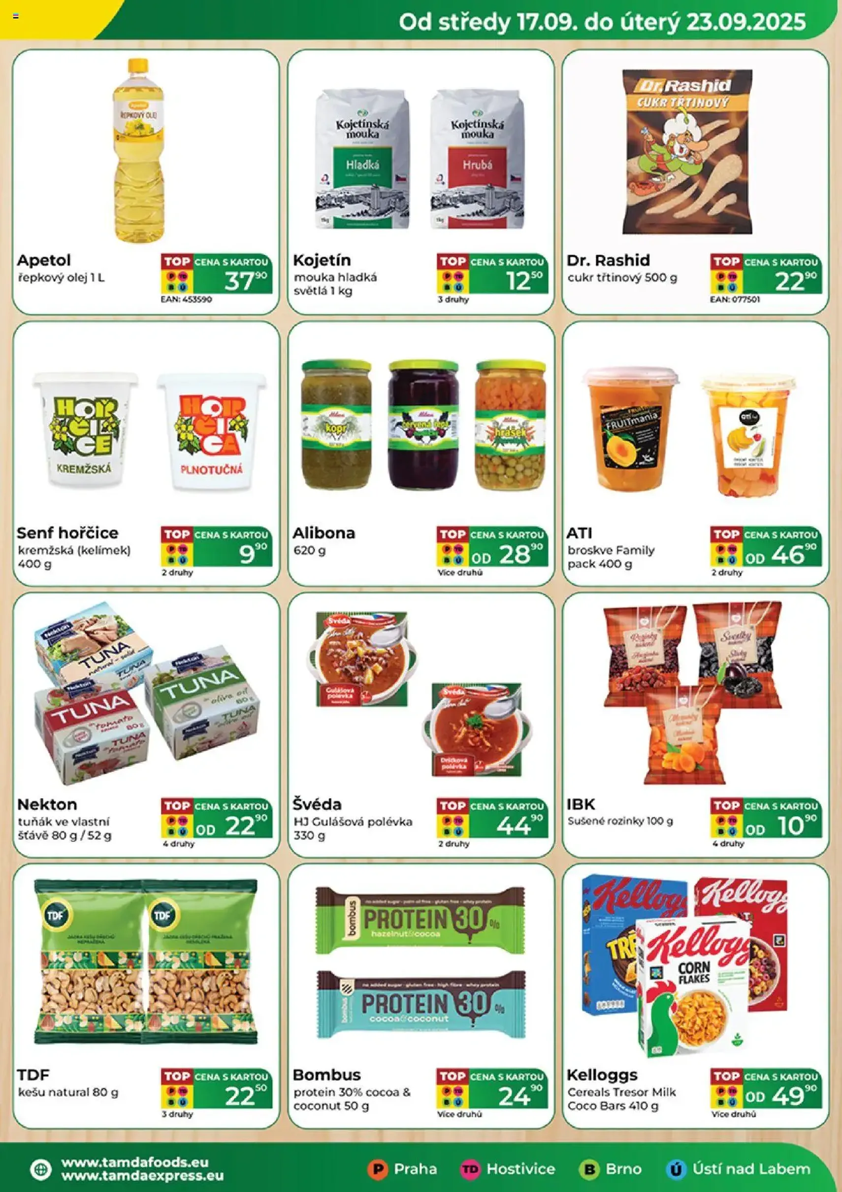 Tamda Foods leták - platný leták od 17.09.2025 strana 3 z 52