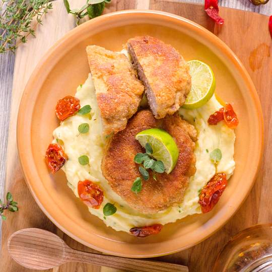 Anteprima ricetta Cotolette di carne con formaggio