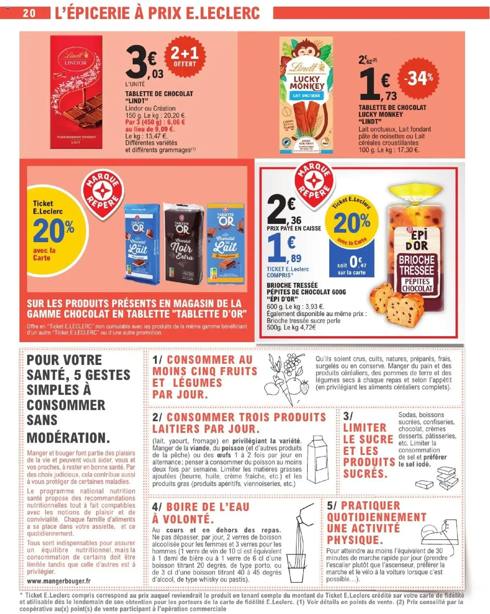 E.Leclerc catalogue semaine 9 - brochure valable à partir du 24/02/2026, page 20 sur 56