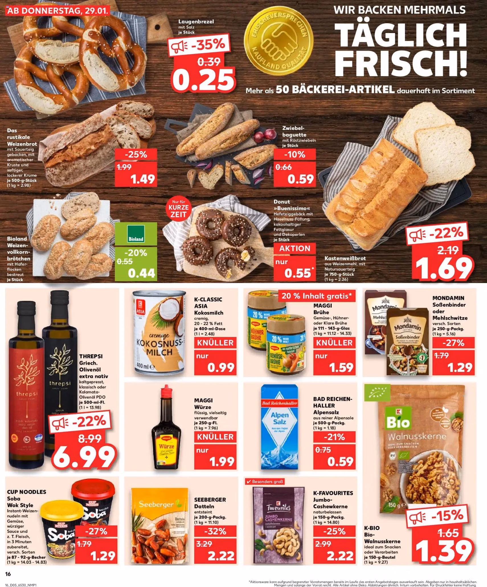 Kaufland Prospekt - Gültiger Prospekt ab 29.01.2026, Seite 16 von insgesamt 37