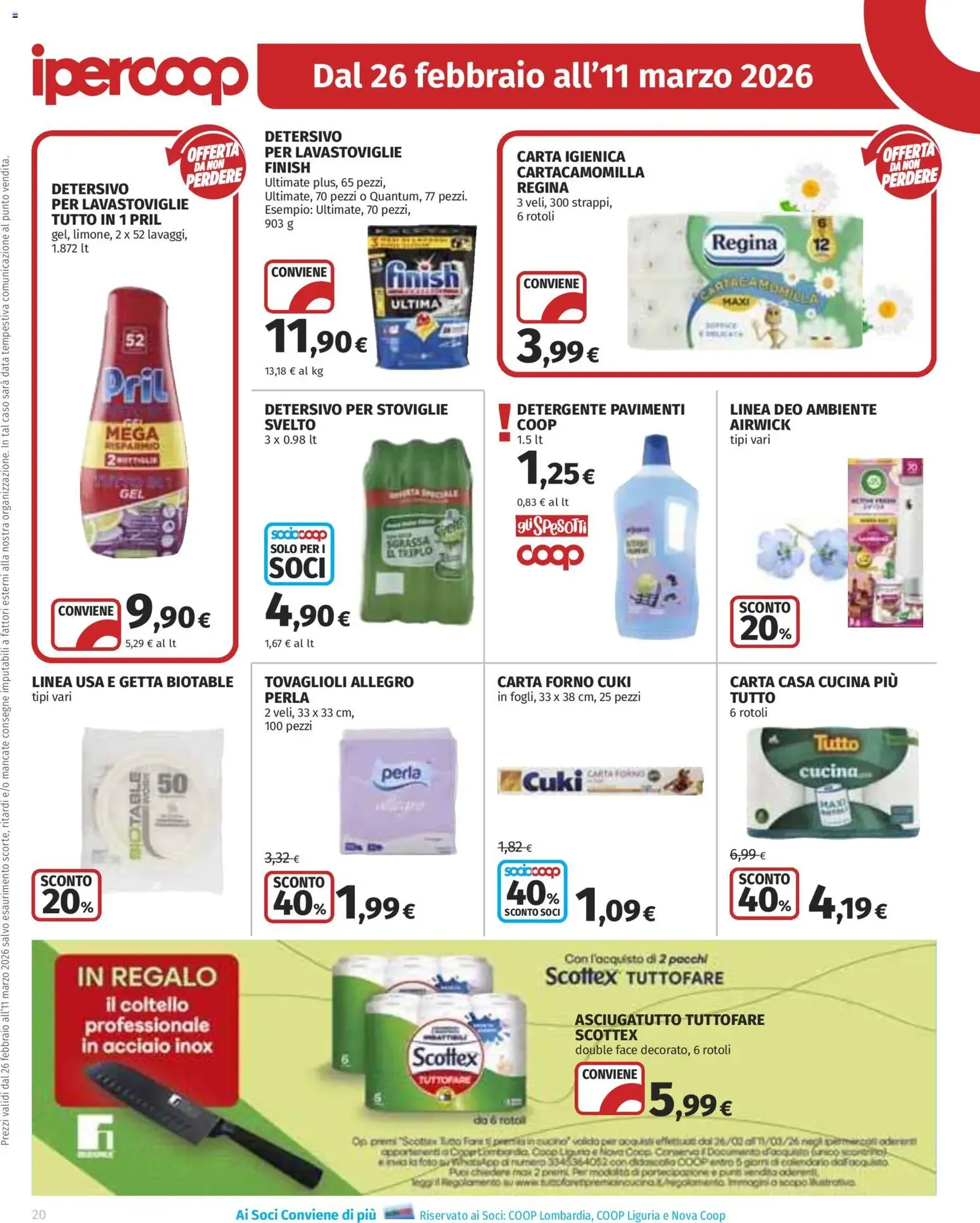 Volantino Ipercoop - volantino valido dal 26/02/2026 pagina 20 di 31