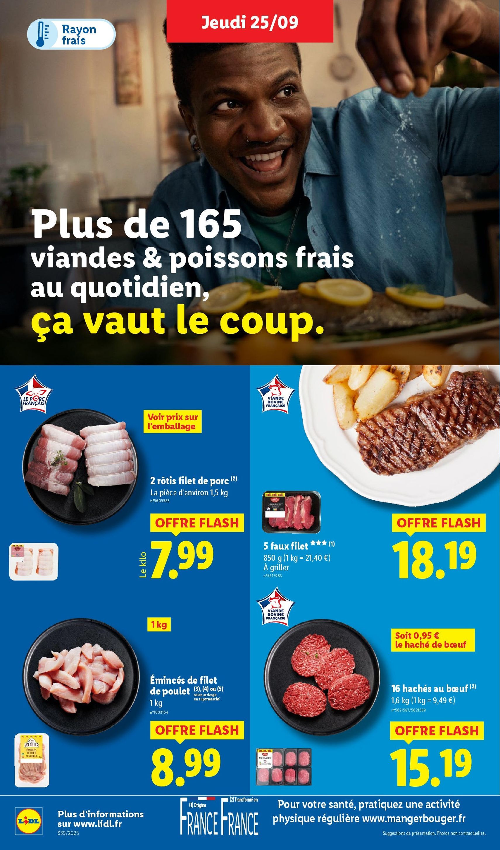 LIDL catalogue semaine 39 - brochure valable à partir du 25/09/2025, page 6 sur 73
