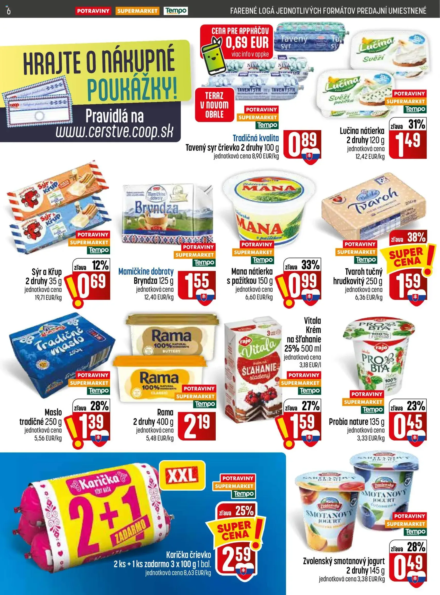 COOP Jednota leták - platný leták od 30.07.2026 strana 6 z 28