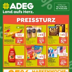 ADEG Flugblatt - Prospekt Vorschau gültig ab 13.08.2026