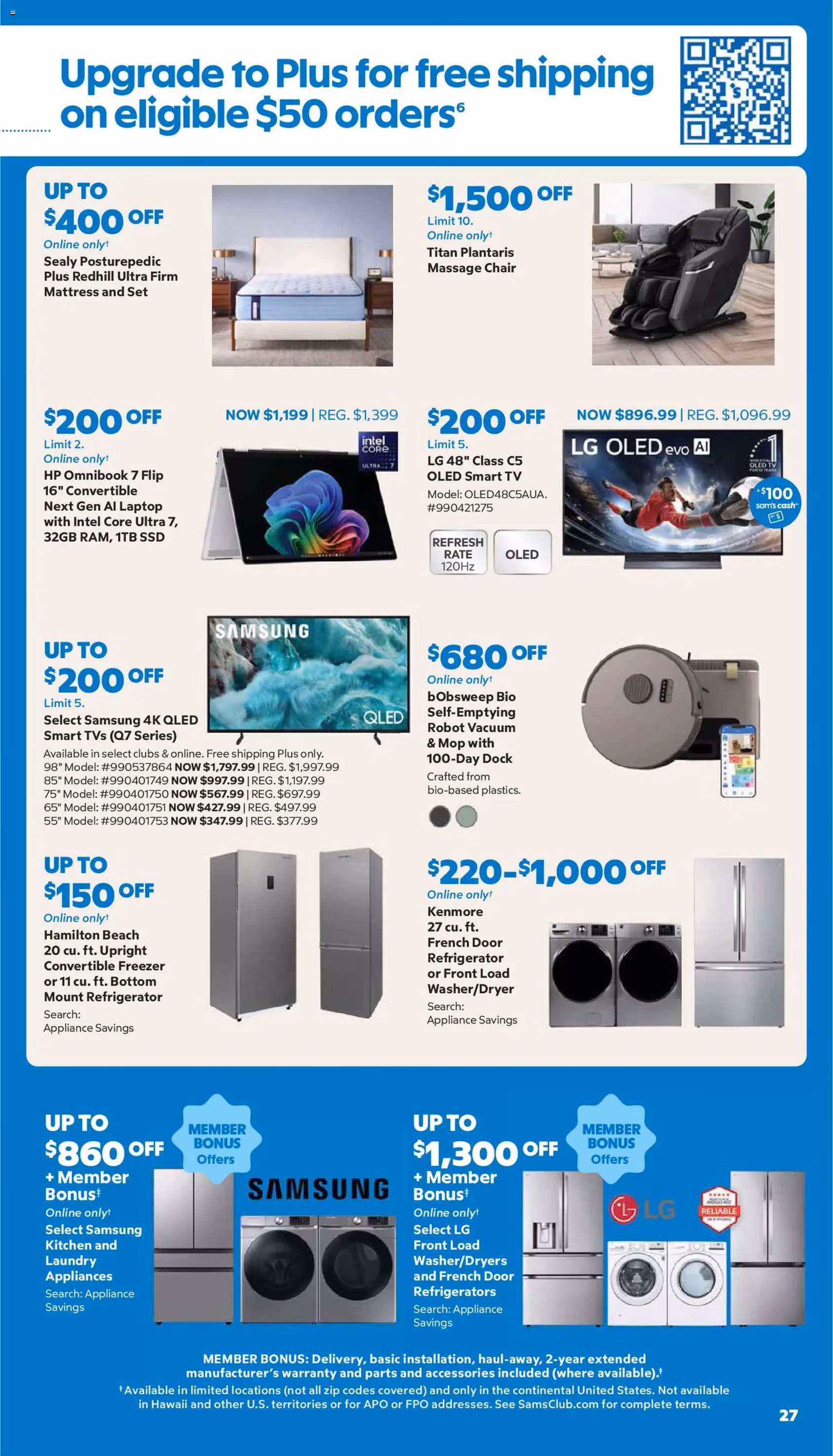 Sam's Club Instant Savings Book July 2026 - valid flyer from 07/22/2026, page 27 of 44