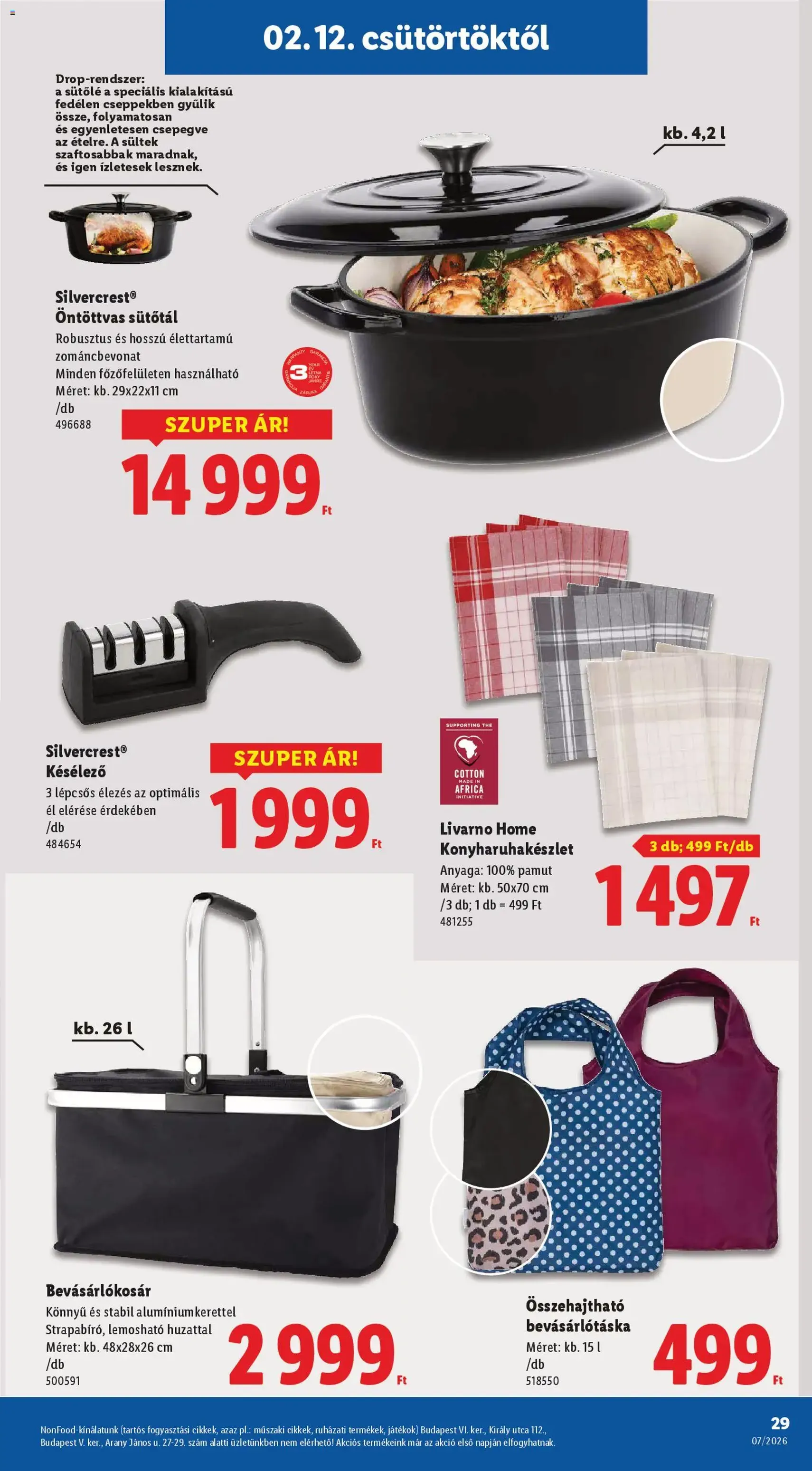 Lidl Akciós újság - 2026.02.12. érvényes szórólap 29 oldal 62 oldalból