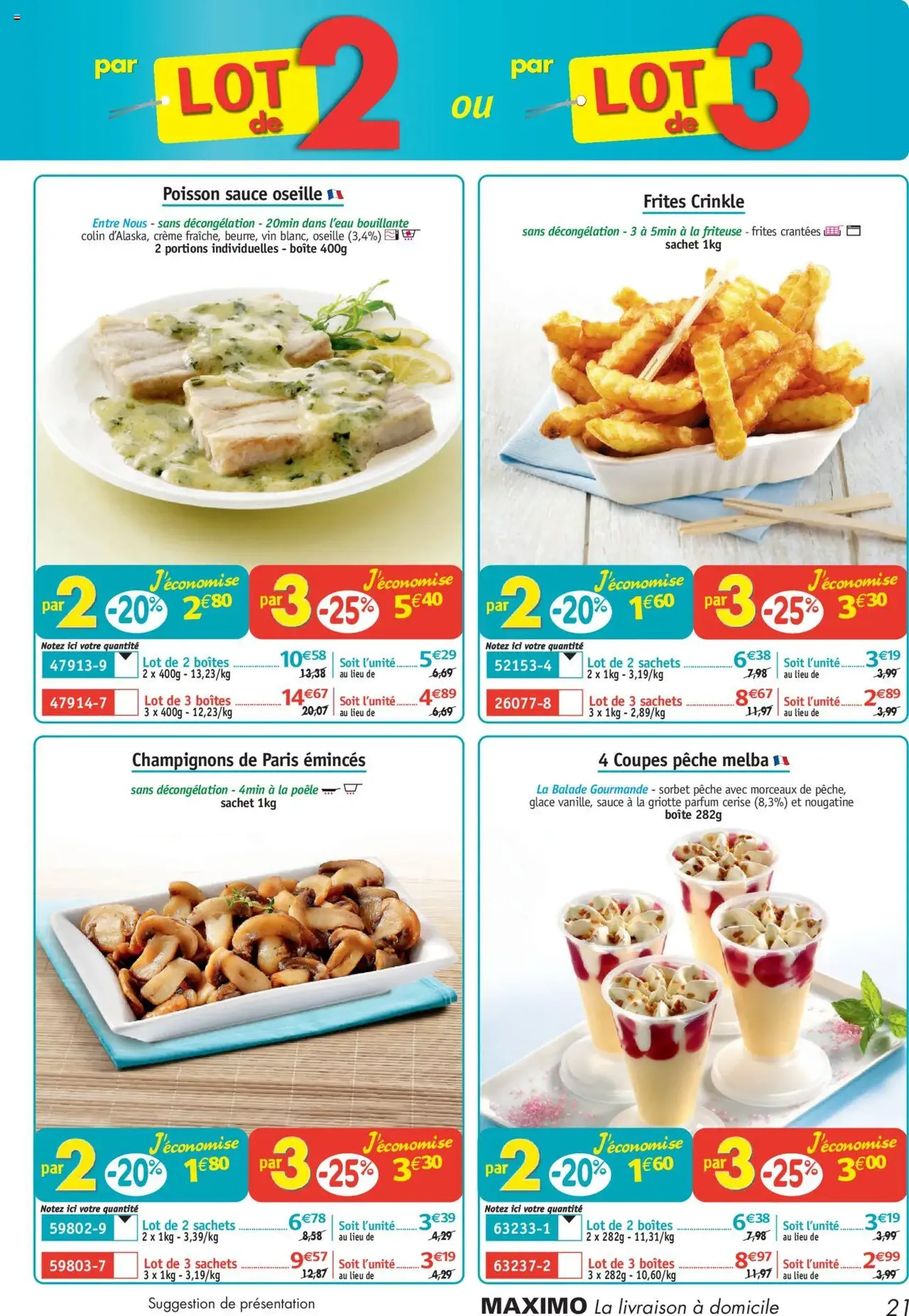 Maximo catalogue - brochure valable à partir du 29/08/2025, page 21 sur 64 Maximo catalogue - brochure valable à partir du 29/08/2025, page 21 sur 64