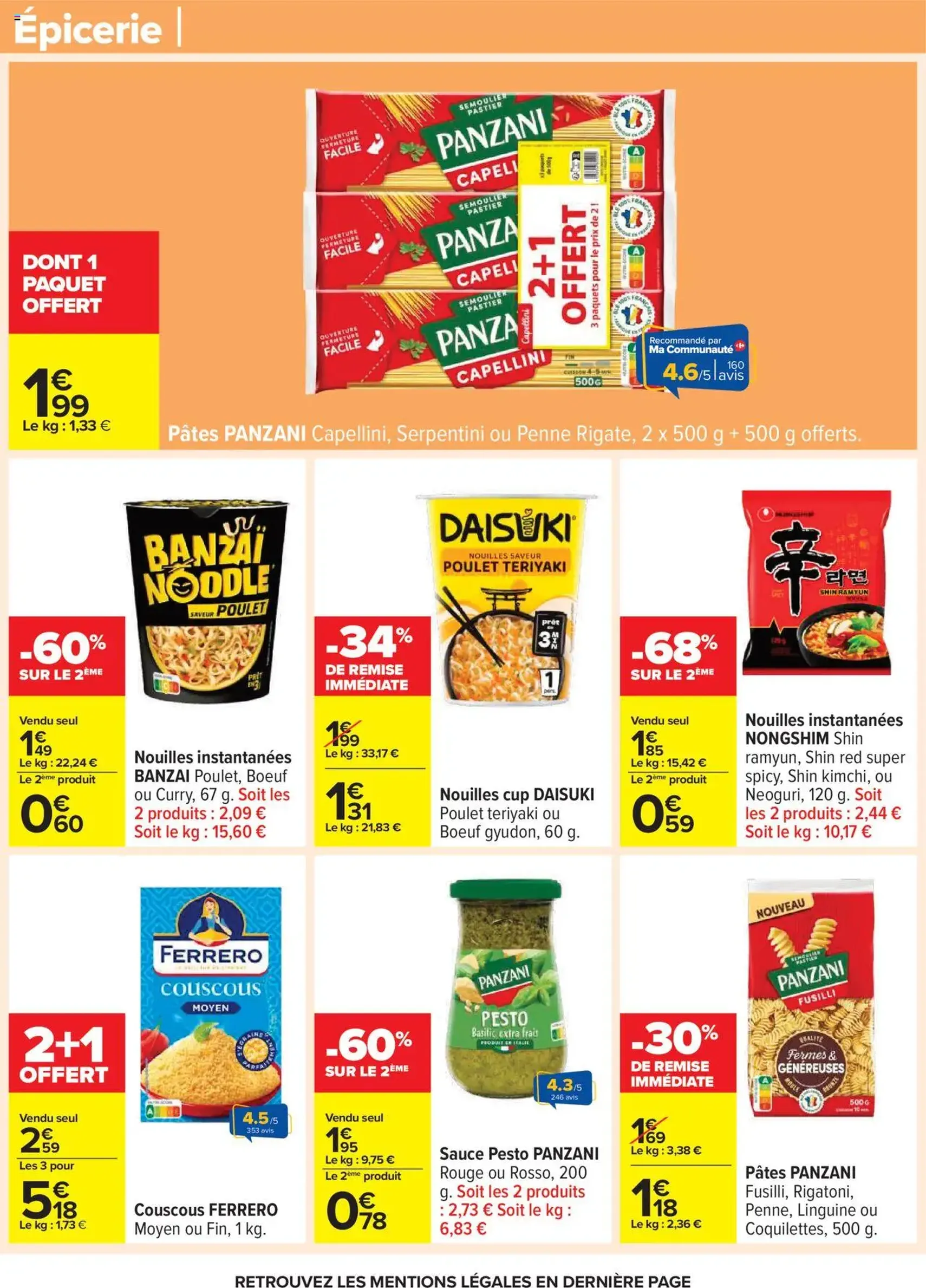 Carrefour catalogue semaine 29 - brochure valable à partir du 15/07/2025, page 44 sur 95