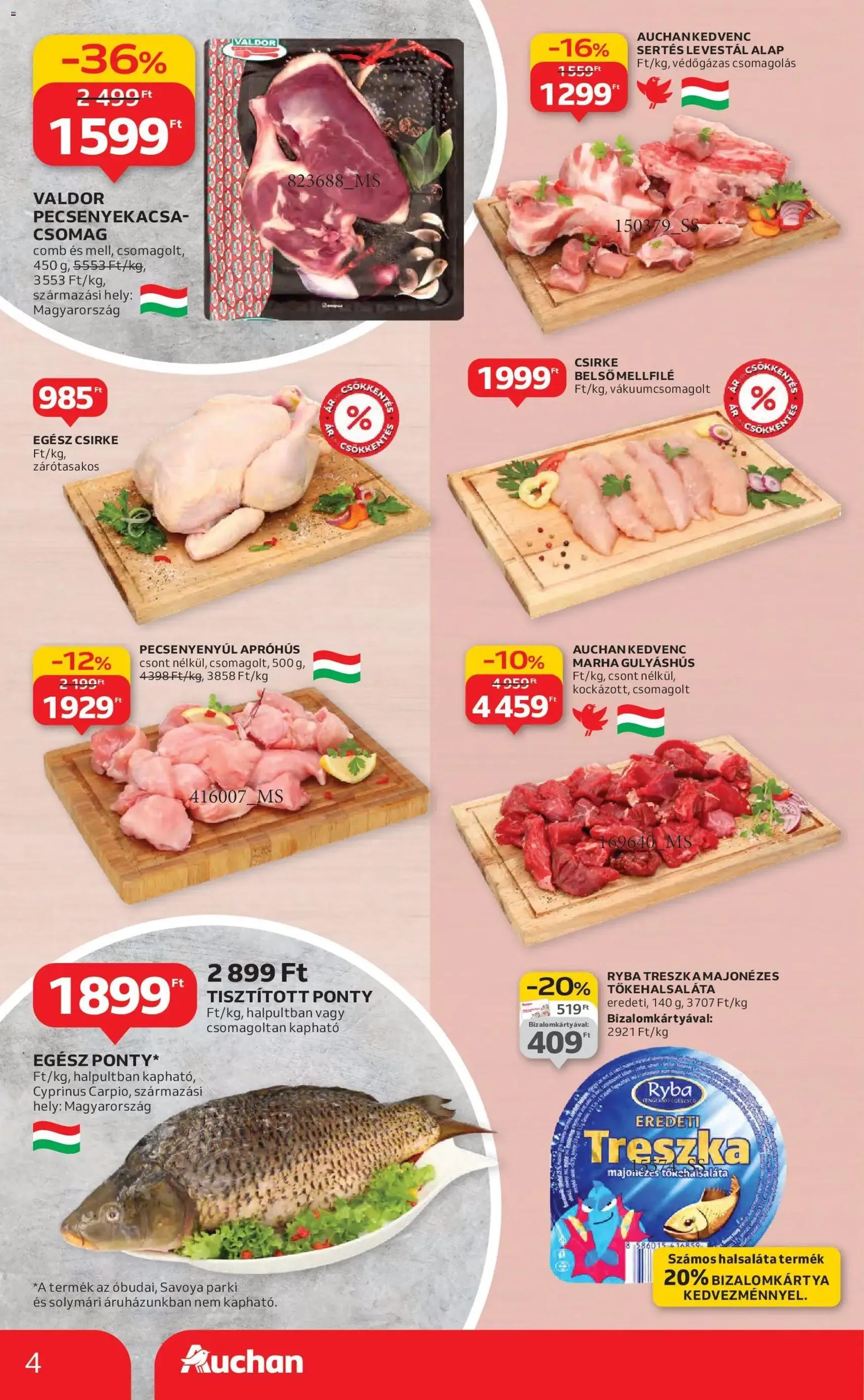 Auchan Akciós újság - 2025.11.27. érvényes szórólap 4 oldal 82 oldalból