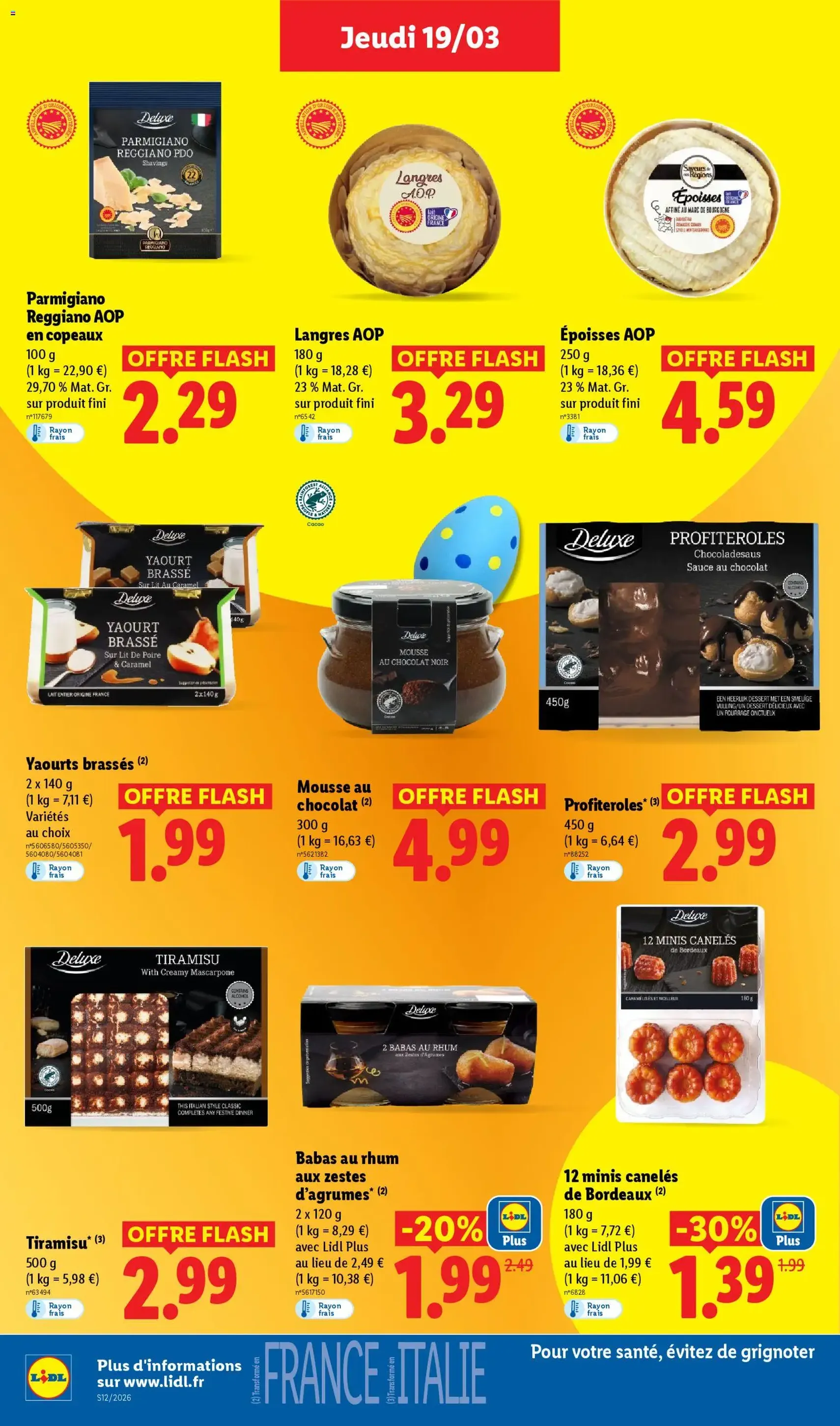 LIDL catalogue semaine 12 - brochure valable à partir du 19/03/2026, page 18 sur 59