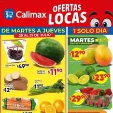 Vista previa del folleto Calimax - Folleto Martes a Jueves válido desde 29/07/2025