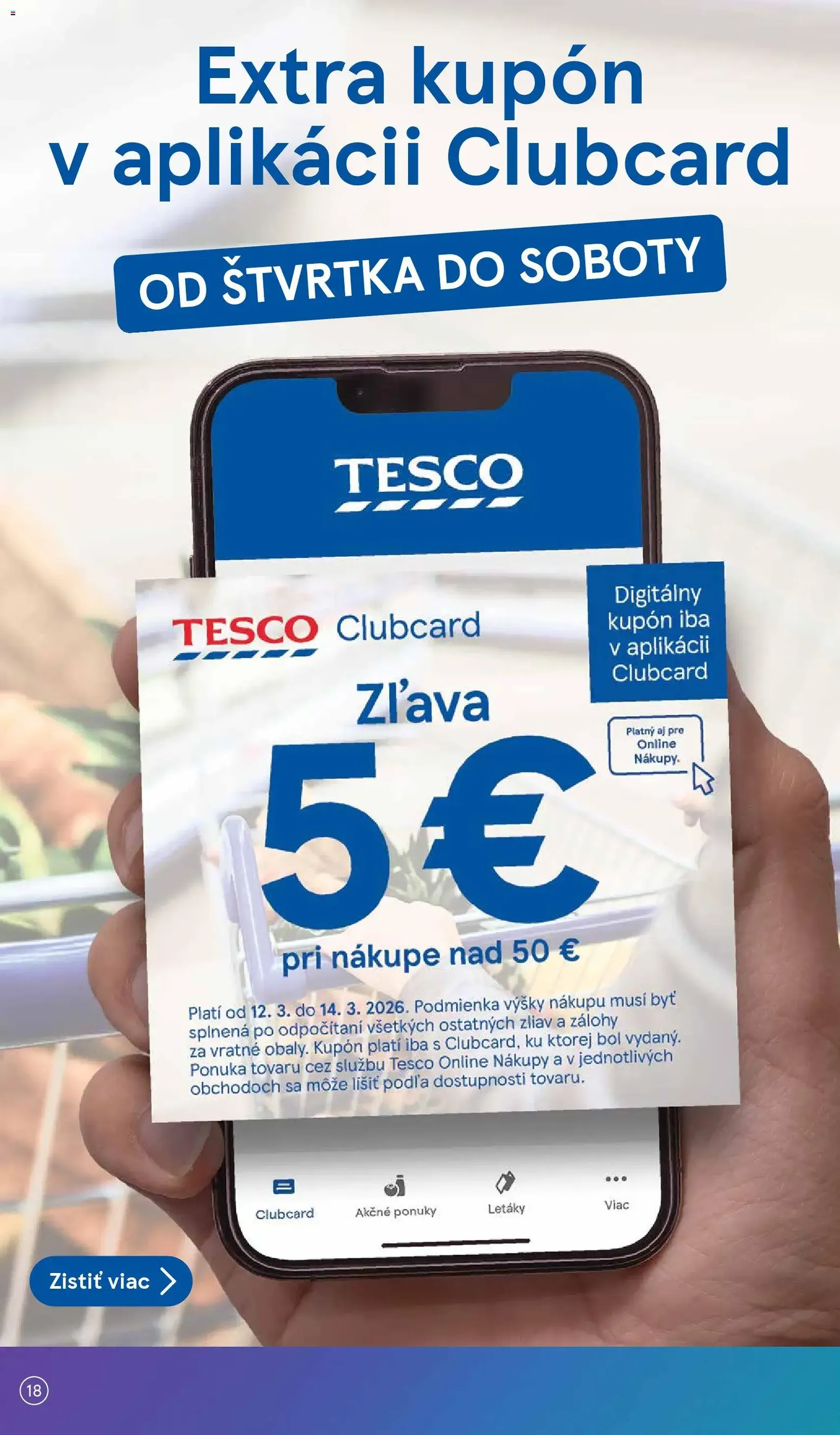 Tesco Hypermarket - leták - platný leták od 11.03.2026 strana 18 z 48