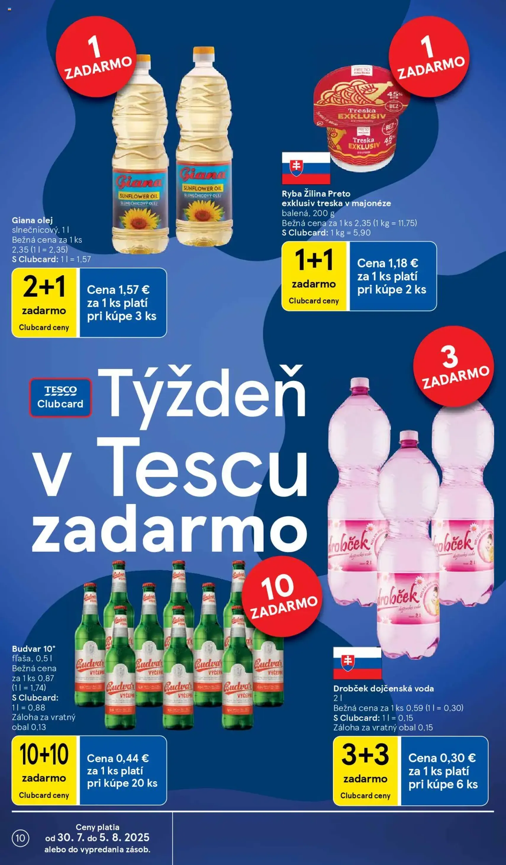 Tesco Hypermarket - leták - platný leták od 30.07.2025 strana 10 z 33 Tesco Hypermarket - leták - platný leták od 30.07.2025 strana 10 z 33