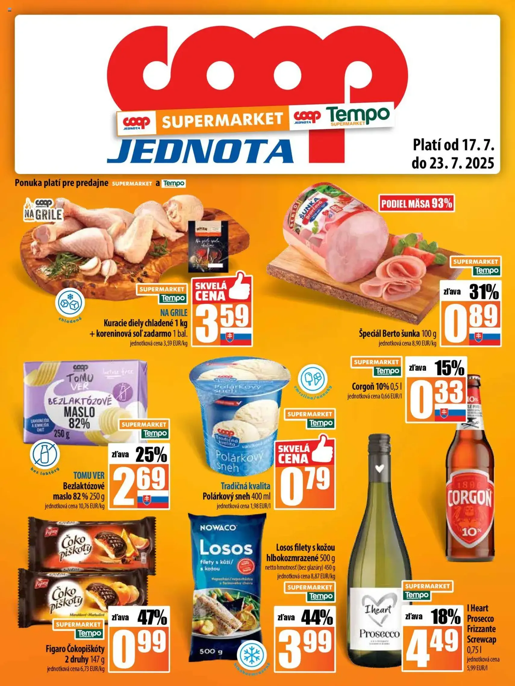 COOP Jednota leták - platný leták od 17.07.2025 strana 13 z 28 COOP Jednota leták - platný leták od 17.07.2025 strana 13 z 28