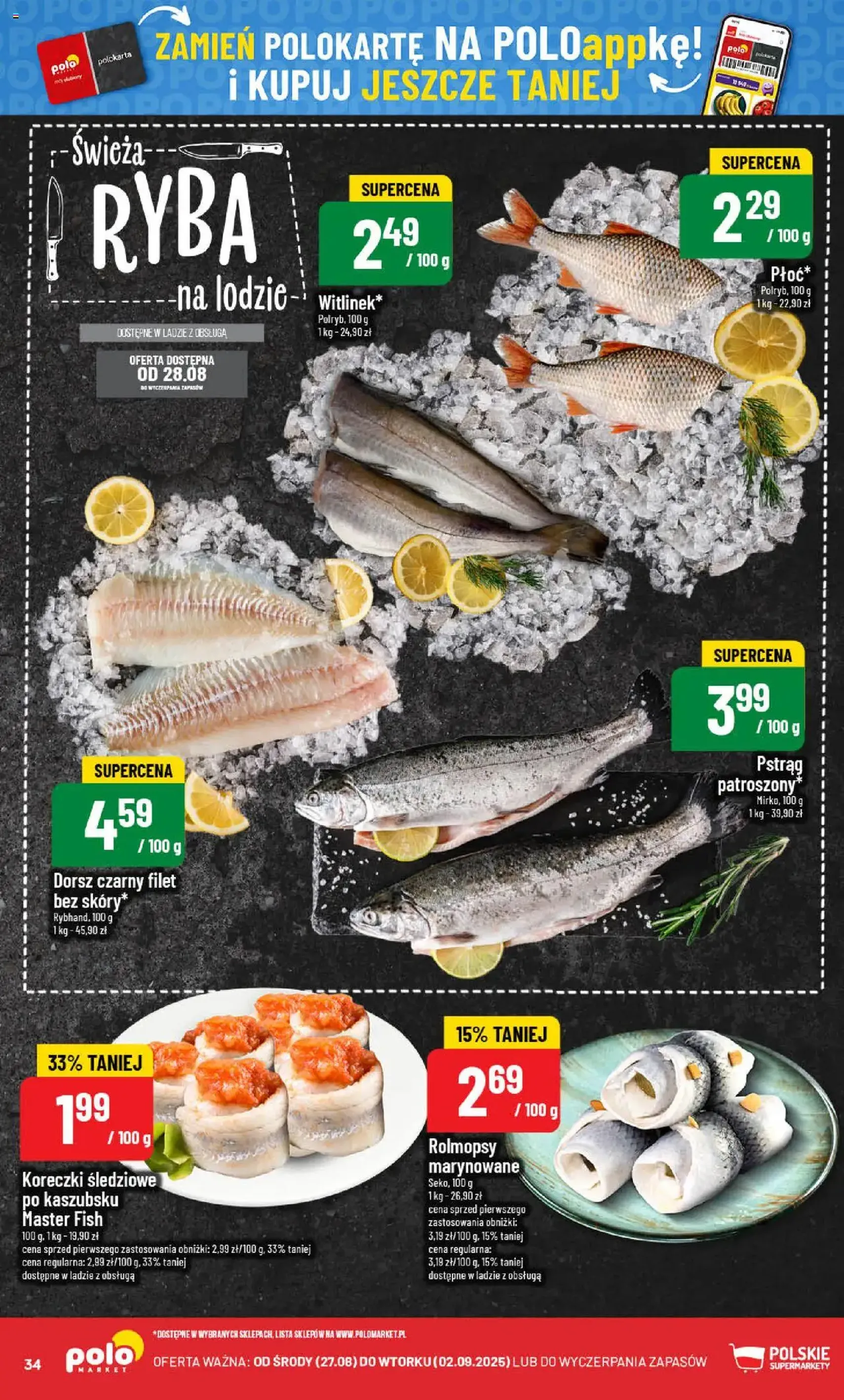 POLOmarket Gazetka - ważny gazetka od 27.08.2025 strona 34 z 78 POLOmarket Gazetka - ważny gazetka od 27.08.2025 strona 34 z 78