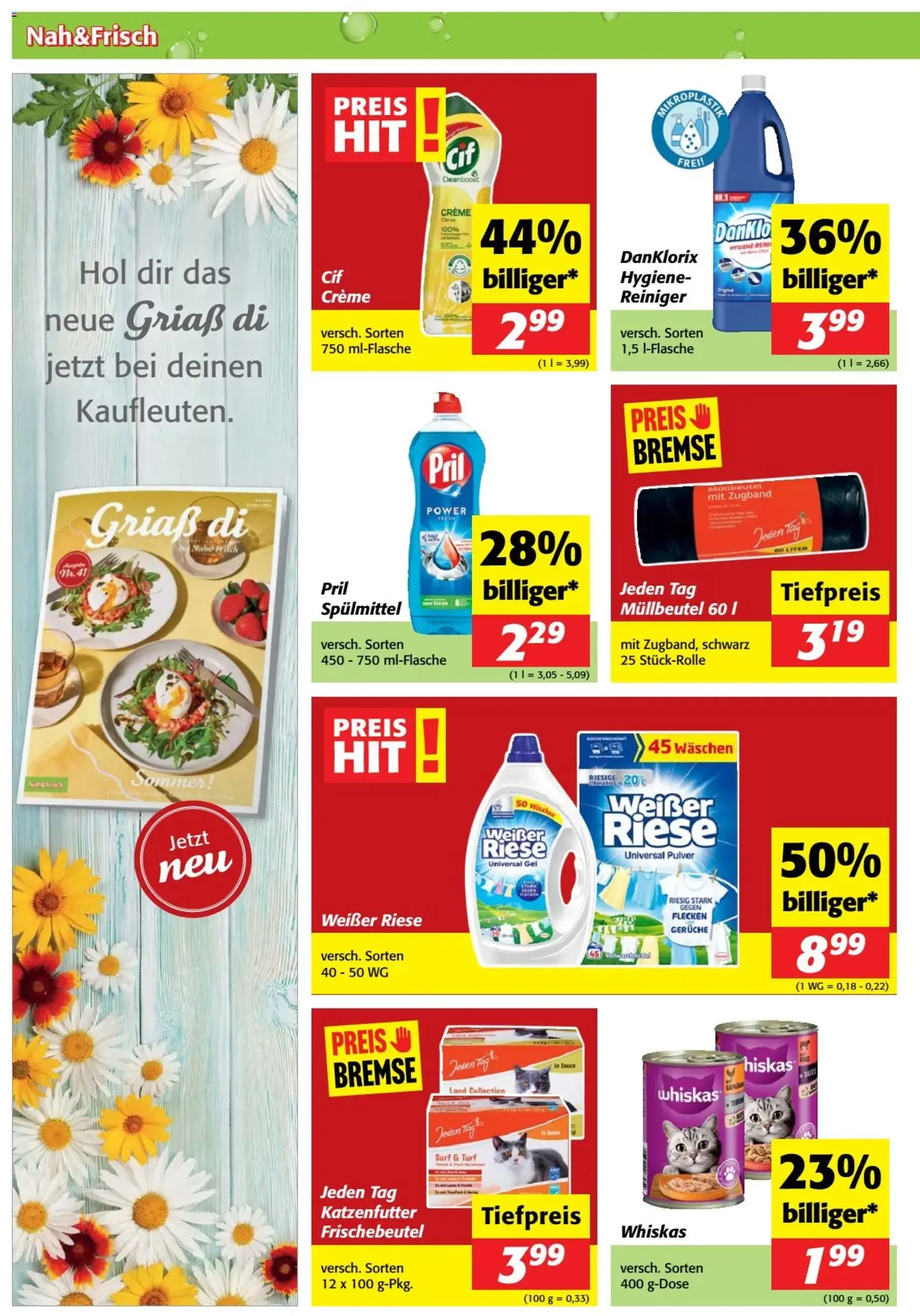 Nah und Frisch Flugblatt - Gültiger Prospekt ab 27.05.2026, Seite 4 von insgesamt 8