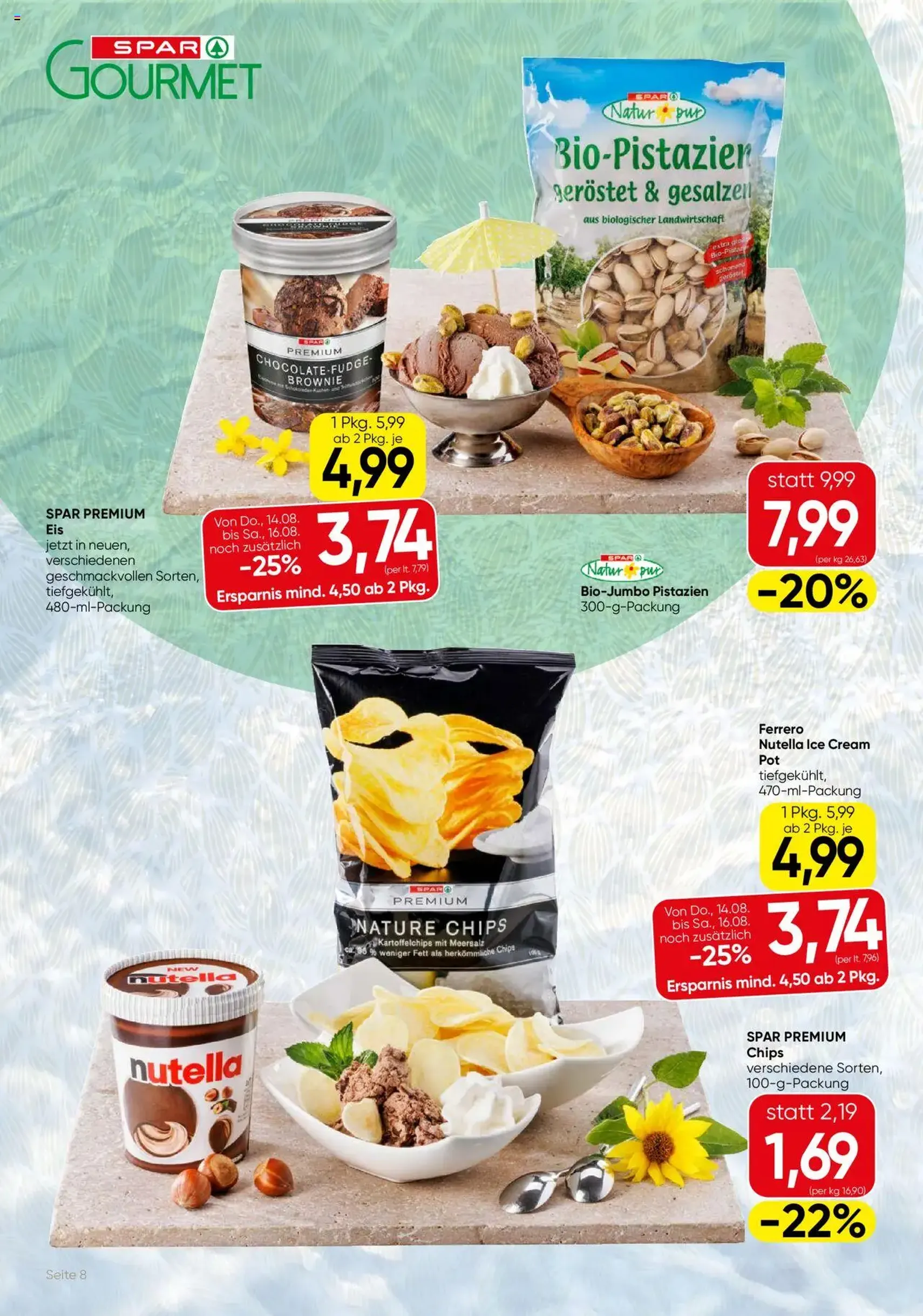 SPAR Gourmet Flugblatt Wien - Gültiger Prospekt ab 14.08.2025, Seite 8 von insgesamt 12