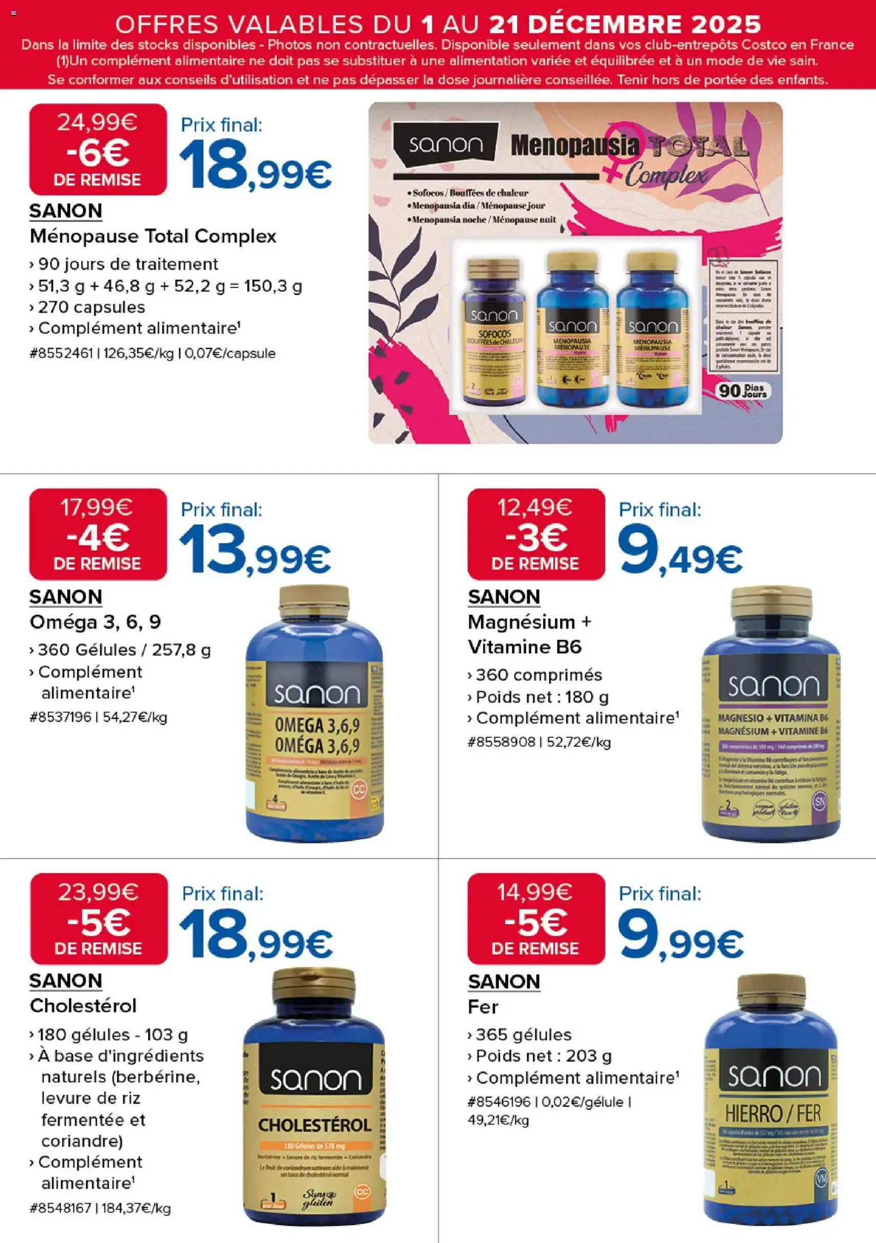 Costco catalogue - brochure valable à partir du 01/01/2026, page 16 sur 20