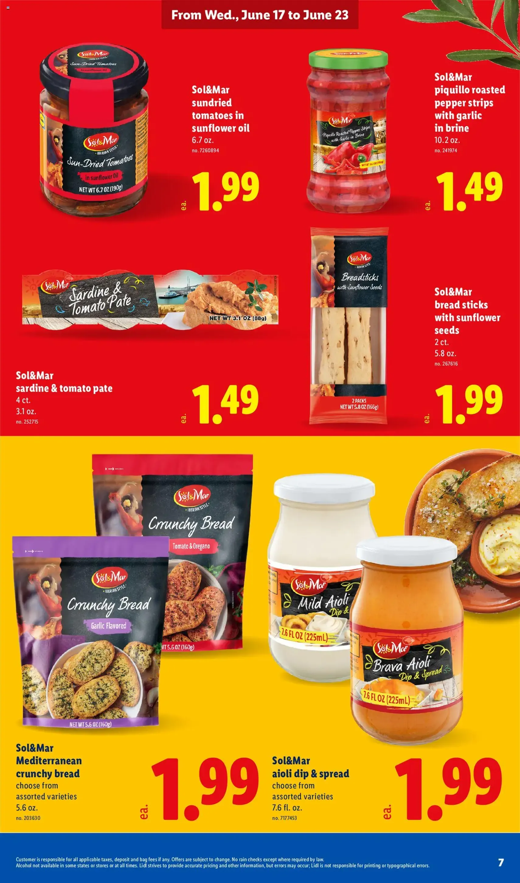 Lidl Weekly Ad - valid flyer from 06/17/2026, page 7 of 40
