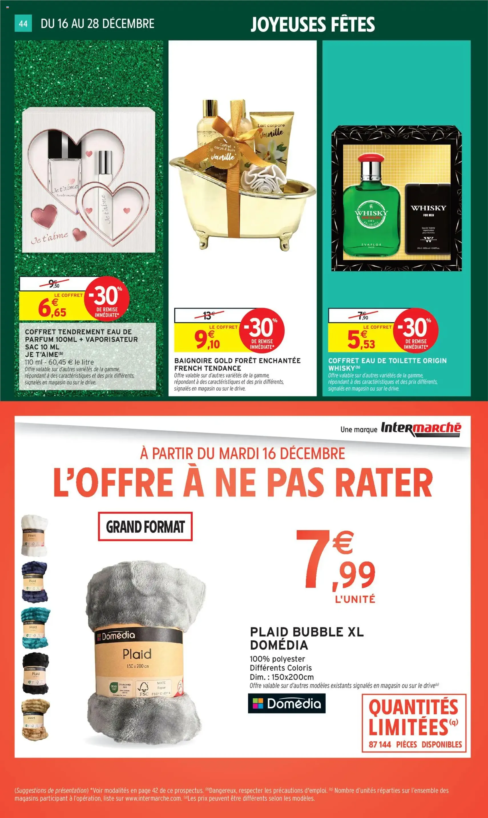 Intermarché catalogue semaine 51 - brochure valable à partir du 16/12/2025, page 44 sur 48