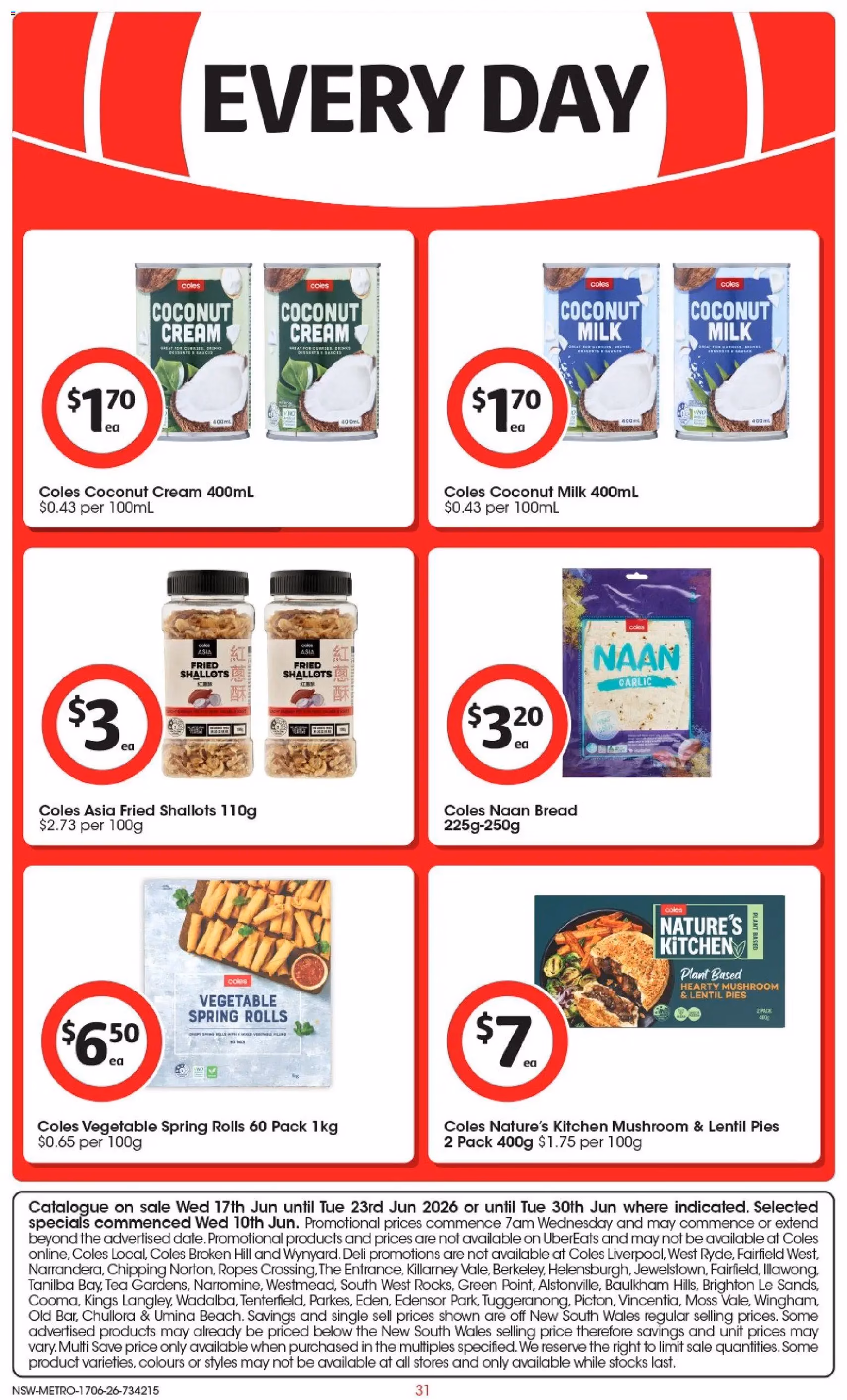 Coles catalogue - valid flyer from 17/06/2026, page 31 of 48