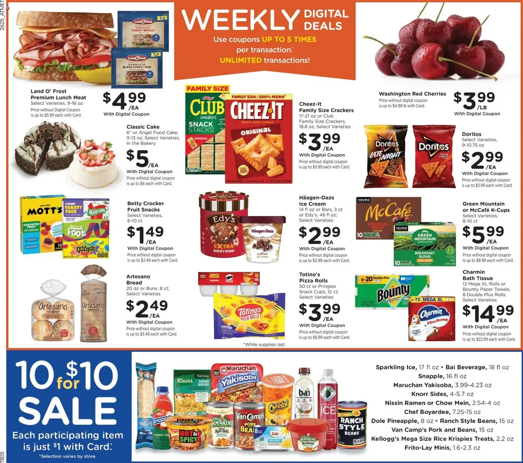 Kroger Weekly Ad - valid flyer from 07/22/2026, page 3 of 14