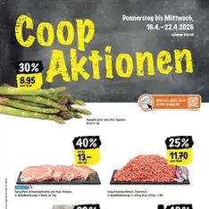 Coop aktionen - Prospekt Vorschau gültig ab 16.04.2026